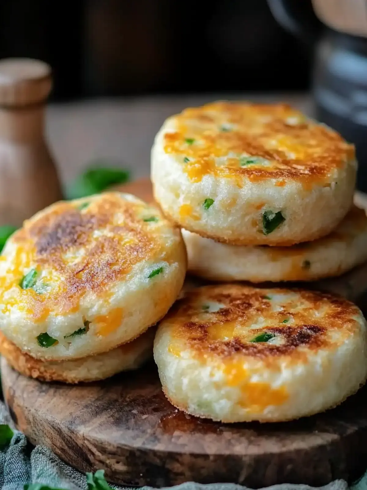 Mouthwatering Cheddar Scallion English Muffins You’ll Adore 4 Cheddar Scallion English Muffins