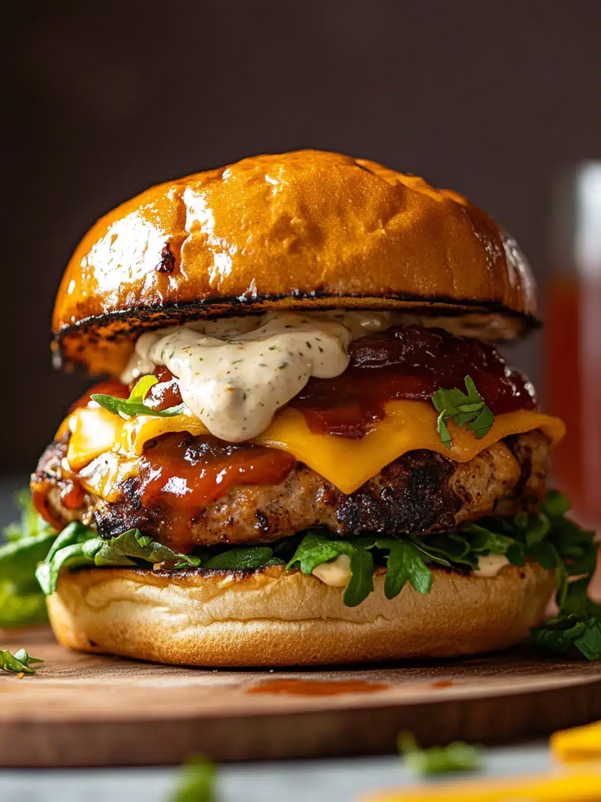 BBQ Ranch Turkey Smash Burger: Ultimate Flavor Awaits 3 BBQ Ranch Turkey Smash Burger