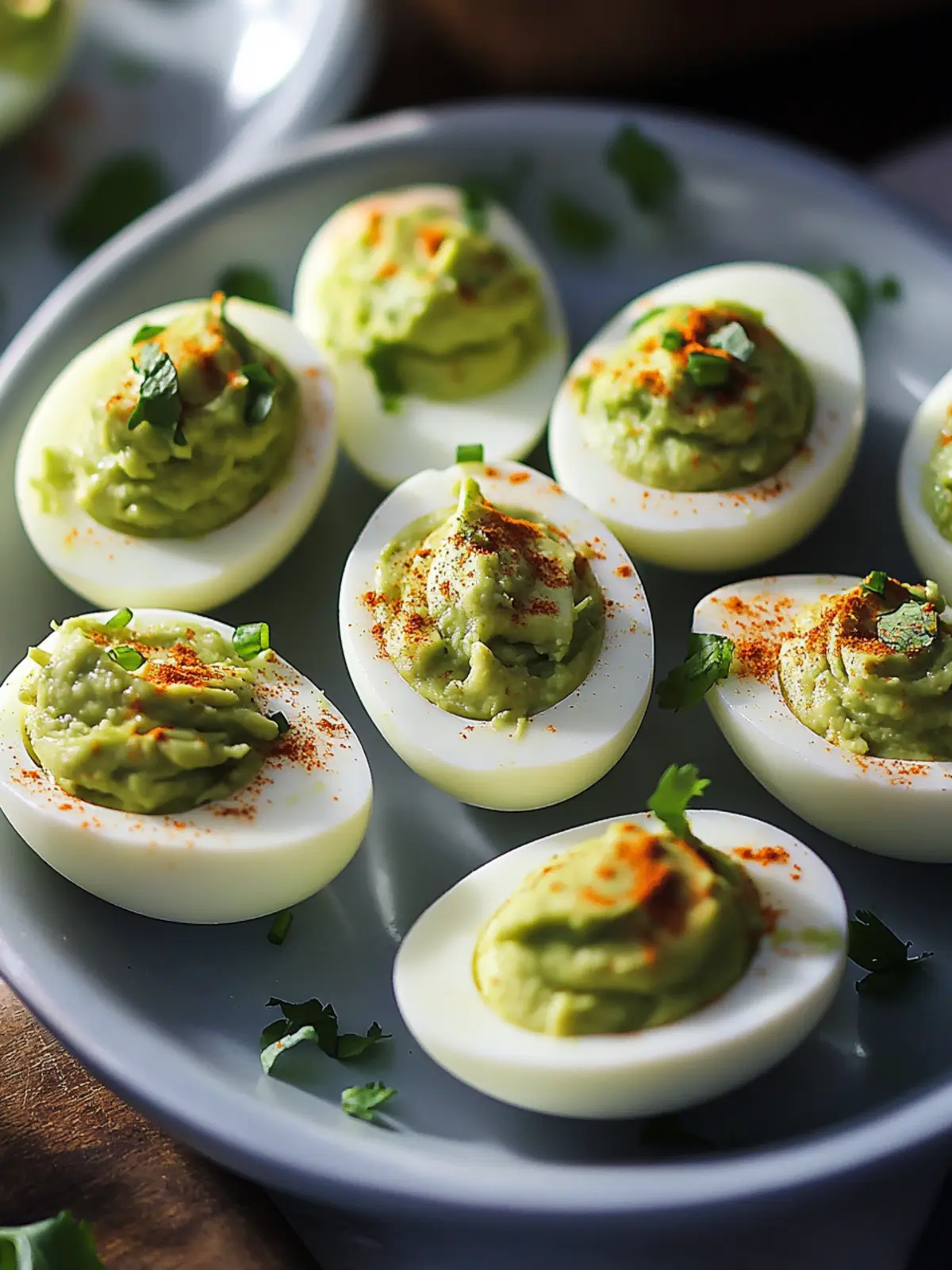 Delicious Avocado Deviled Eggs for a Creamy Twist 3 Avocado Deviled Eggs
