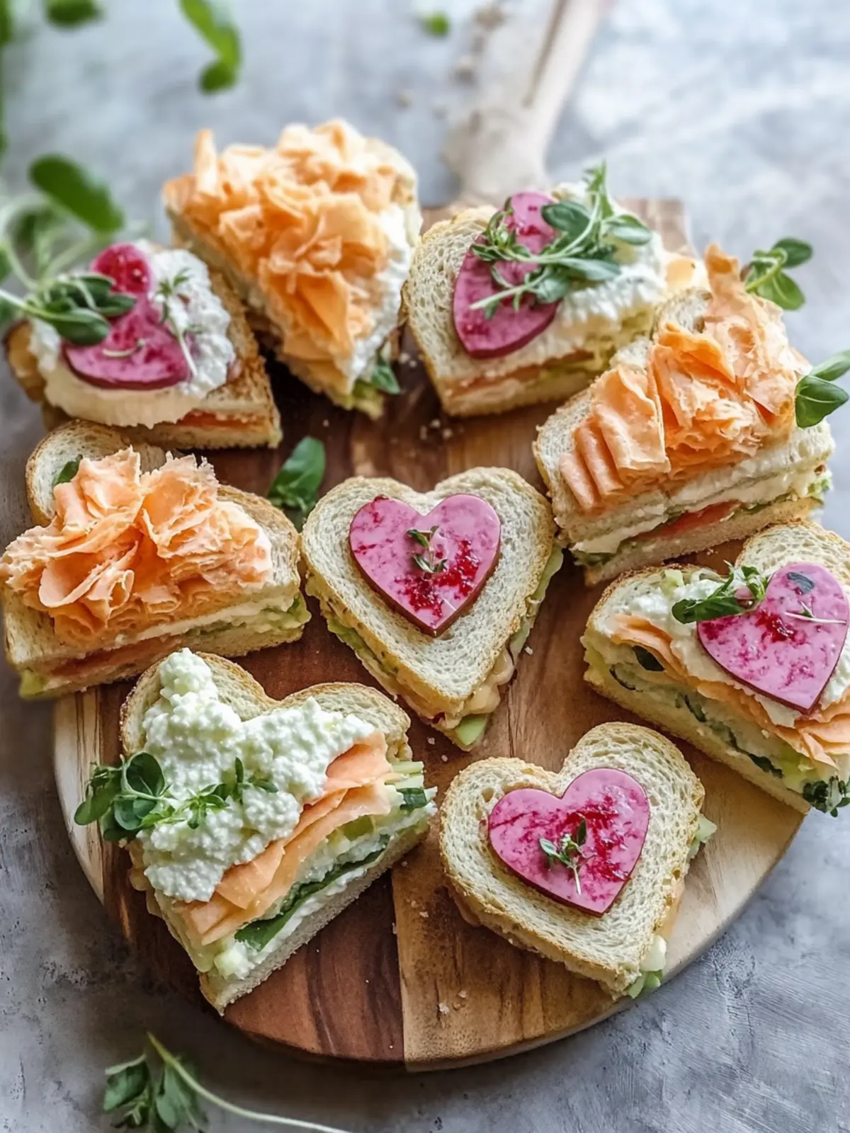 Perfect Galentines Heart-Shaped Tea Sandwich Board You'll Adore 3 Perfect Galentines Heart-Shaped Tea Sandwich Board