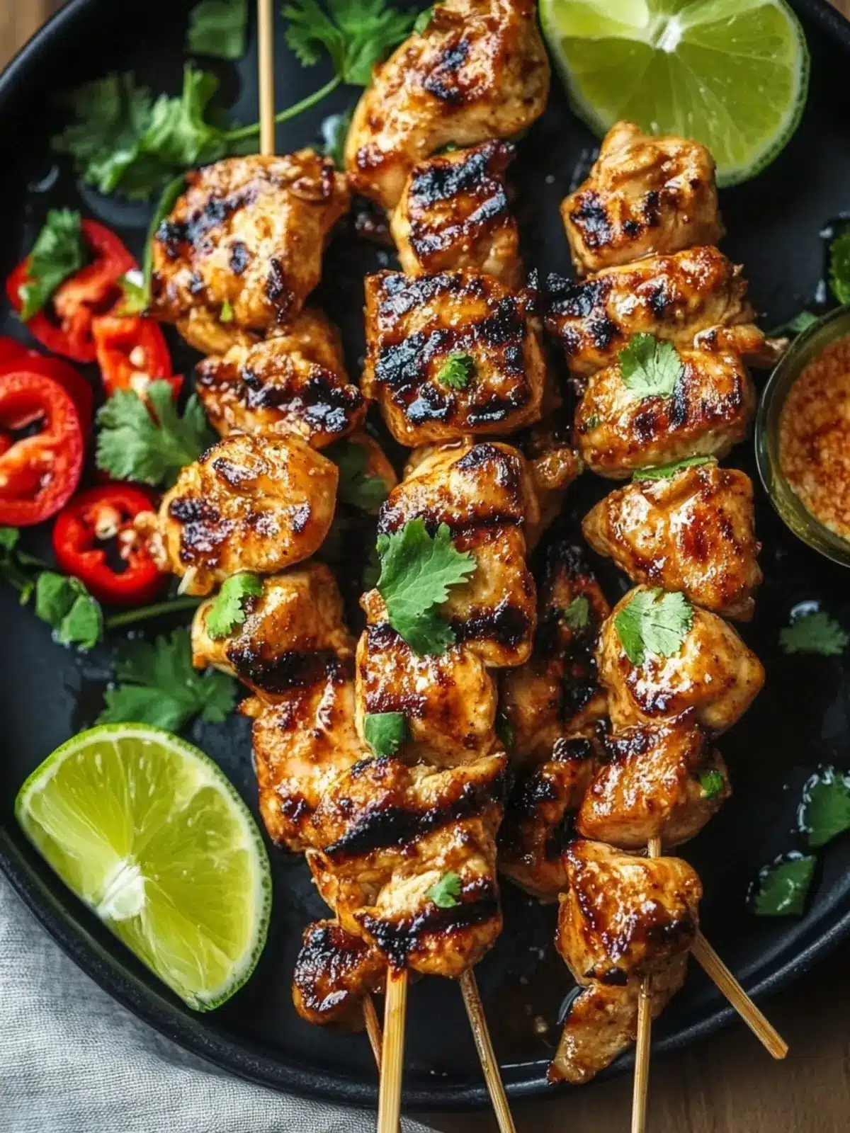 Mouthwatering Grilled Thai Coconut Chicken Skewers Recipe 5 Grilled Thai Coconut Chicken Skewers