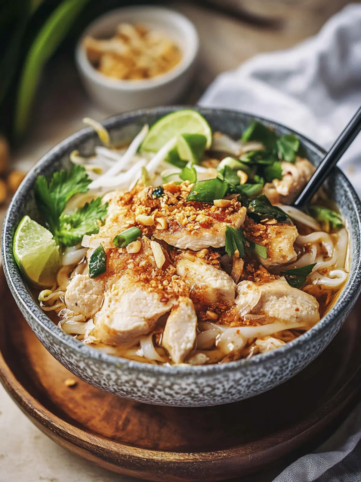Delicious Kuay Tiew Kua Gai: Thai Rice Noodles Made Easy 4 Kuay Tiew Kua Gai Thai Rice Noodles with Chicken