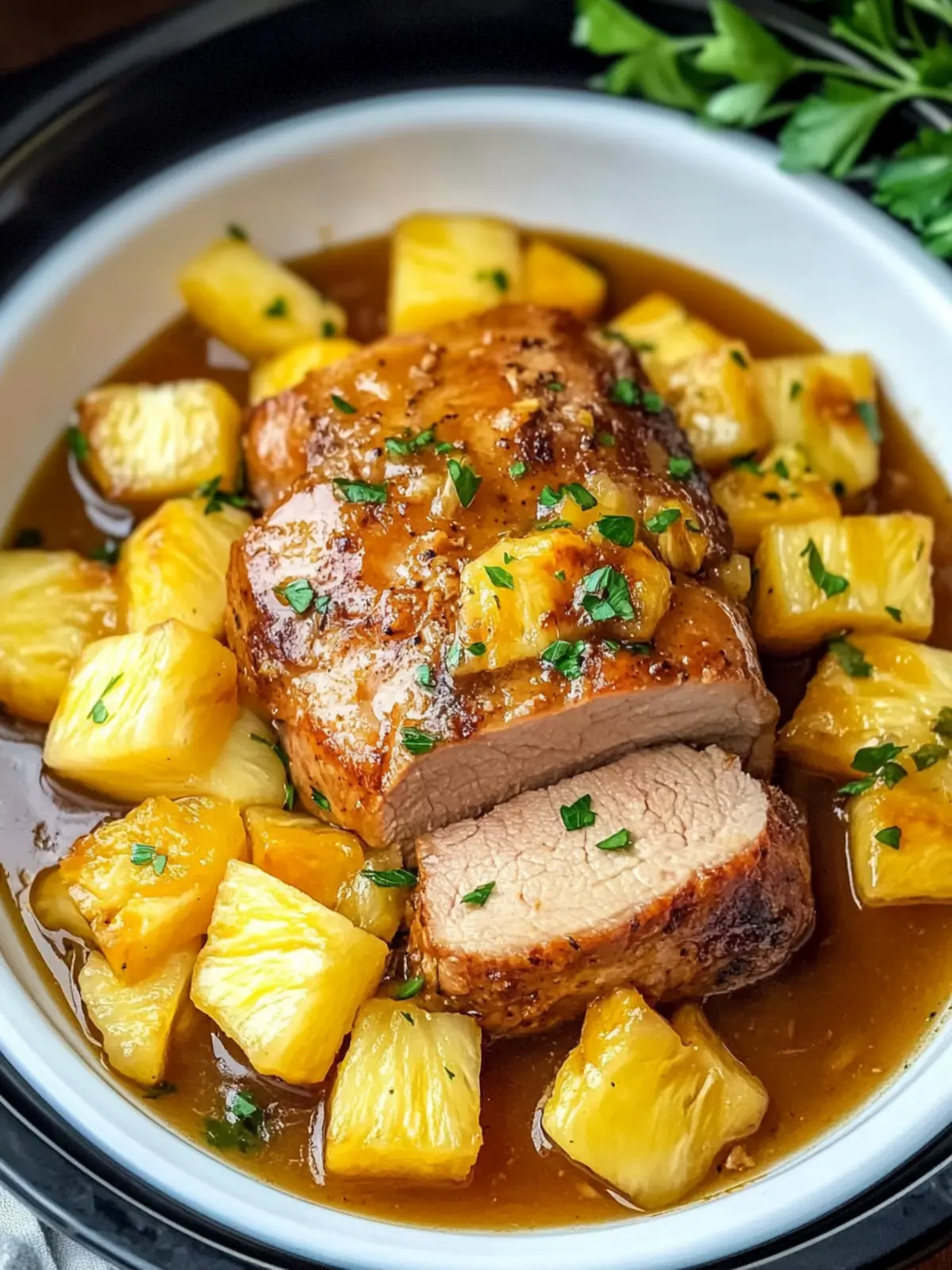 Irresistible Slow Cooker Pineapple Pork Loin You’ll Love 4 Slow Cooker Pineapple Pork Loin