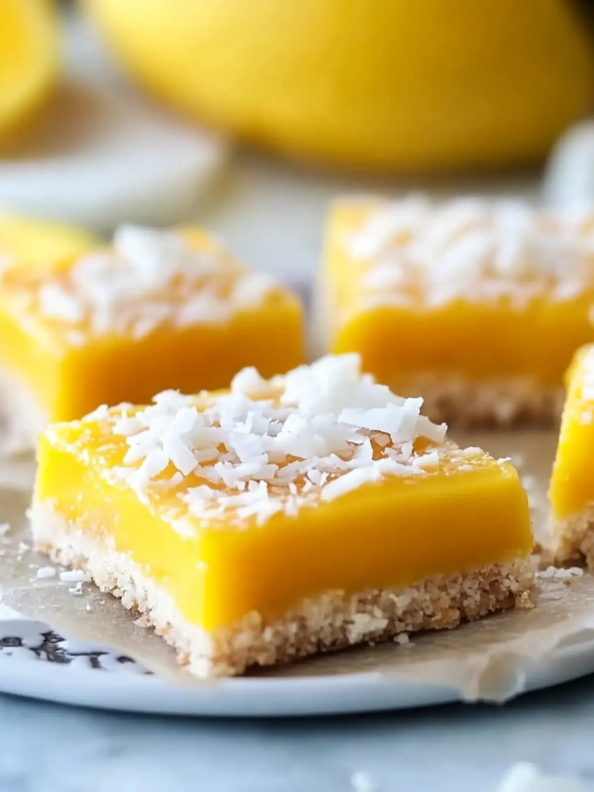 Delicious Easy Mango Coconut Bars for a Tropical Summer Treat 3 Easy Mango Coconut Bars
