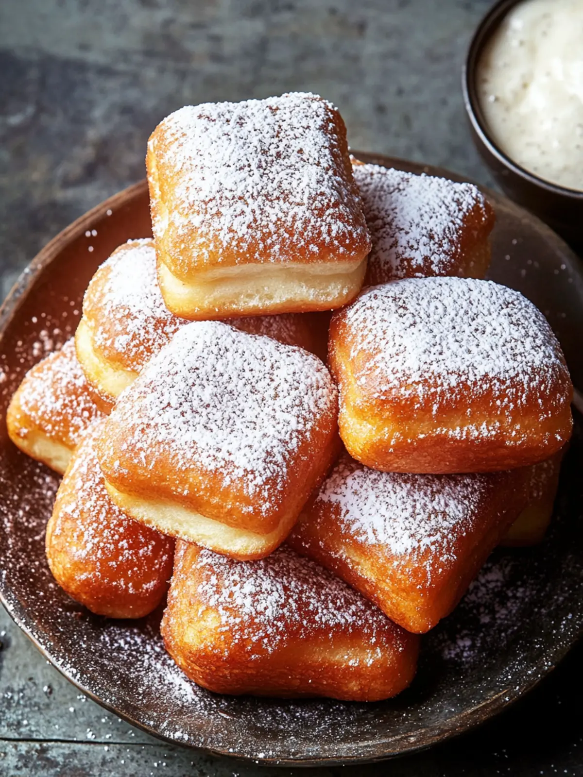 Delicious New Orleans-Style Beignets: Light, Fluffy, Irresistible 4 New Orleans-Style Beignets