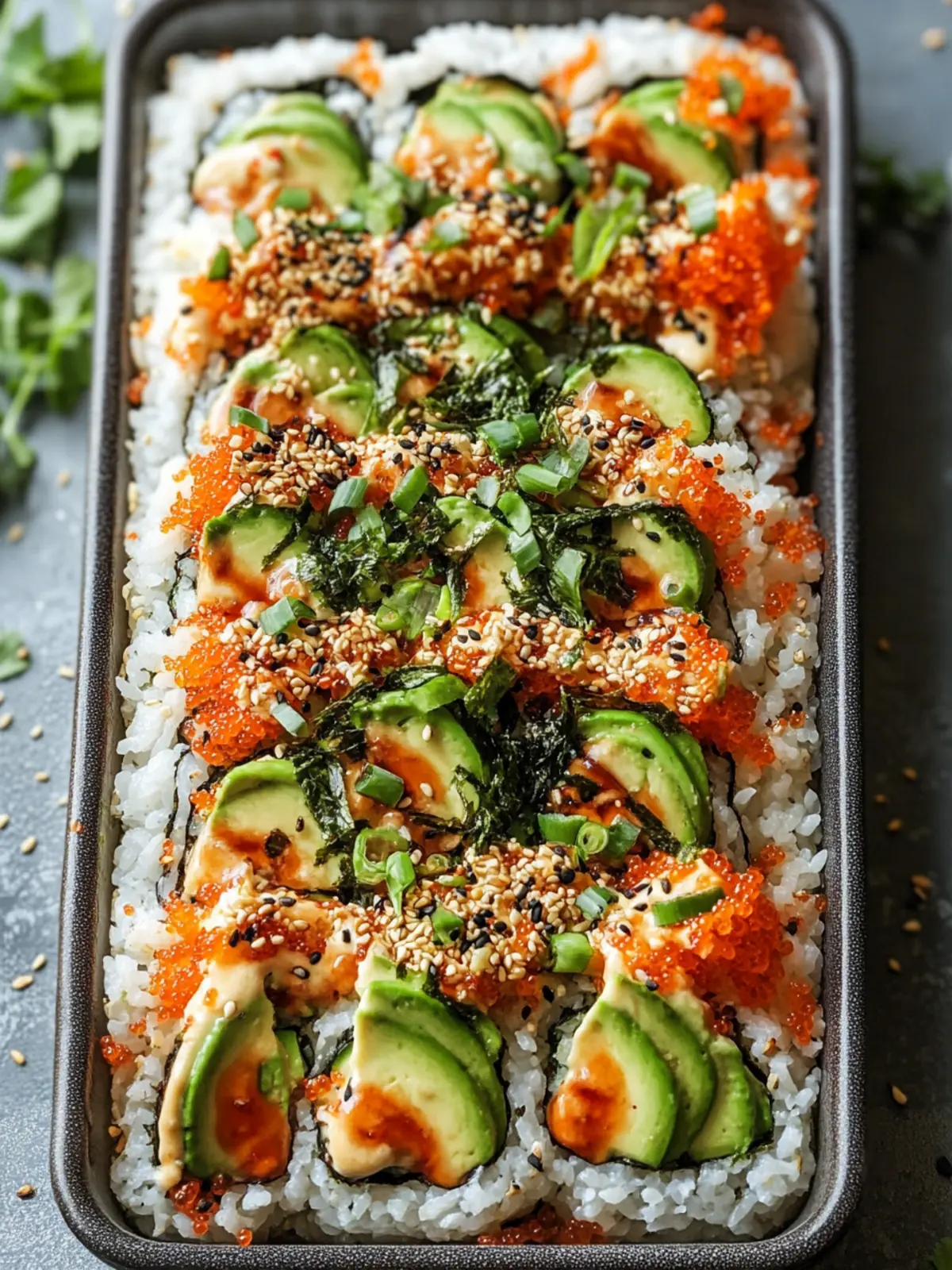 Delicious Vegan Sushi Bake: Easy Comfort Food at Home 2 Vegan Sushi Bake