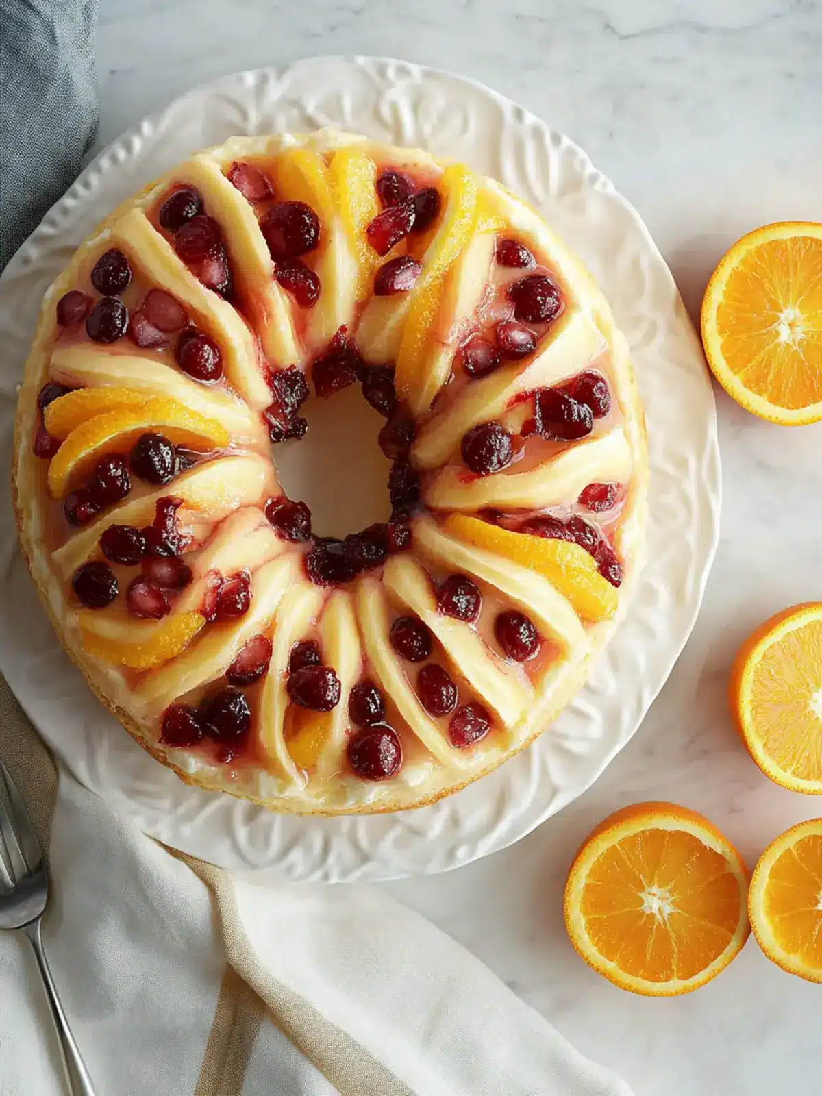 Cranberry-Orange Tea Ring: A Cozy Homemade Delight 3 Cranberry-Orange Tea Ring
