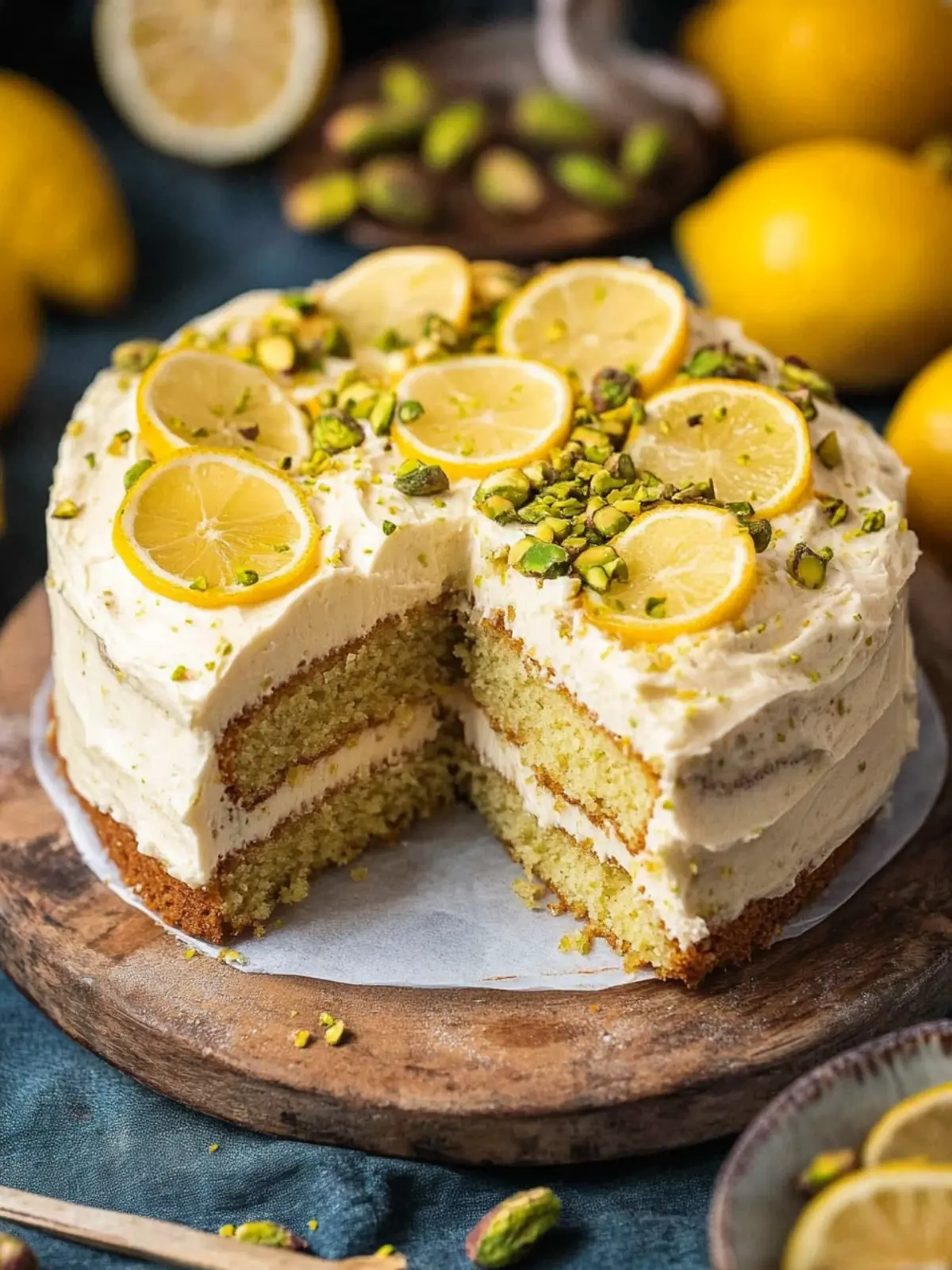 Lemon Pistachio Cake: A Slice of Zesty Heaven 5 Lemon Pistachio Cake