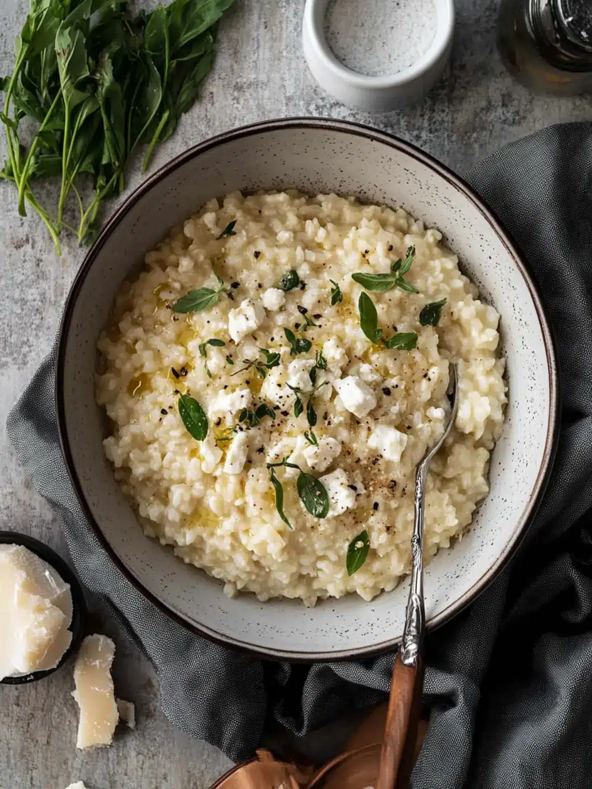 Creamy Goat Cheese Risotto with Sage for Comfort Food Bliss 4 Goat Cheese Risotto