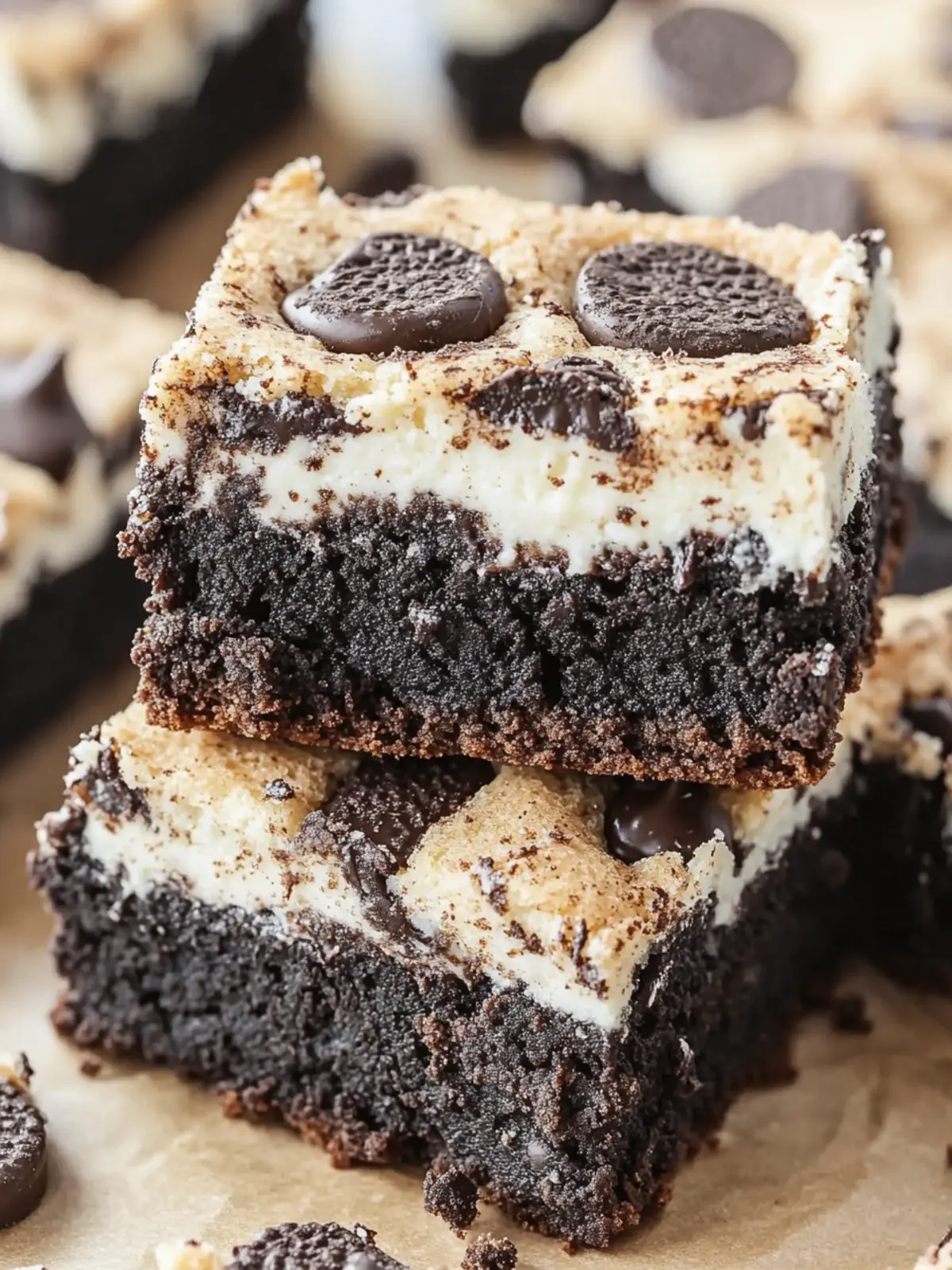 Indulge in Cookies and Cream Brownies You Can't Resist 3 Cookies and Cream Brownies