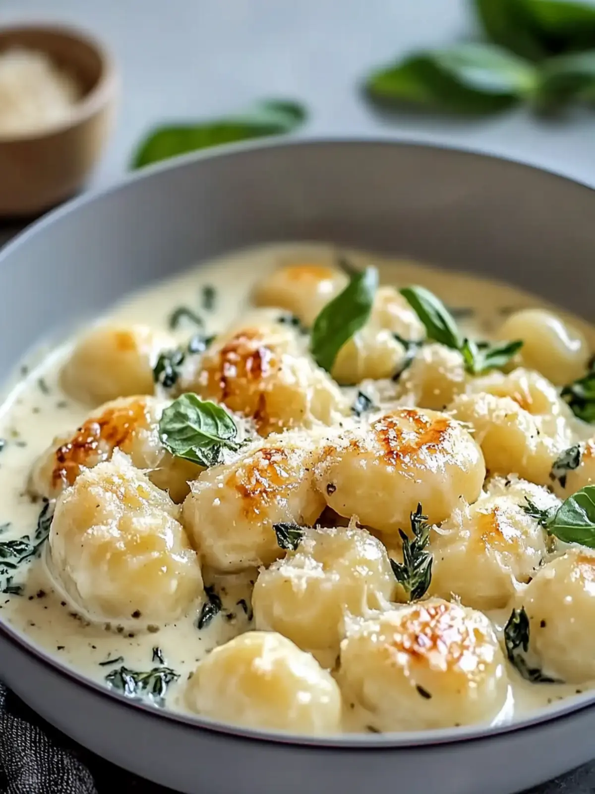 Indulge in Millionaire Gnocchi with Creamy Sauce Tonight! 2 Millionaire Gnocchi with Creamy Sauce