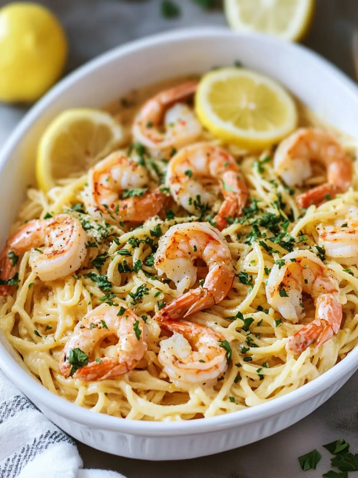 Indulge in Creamy Shrimp Scampi for a Cozy Night In 2 Creamy Shrimp Scampi
