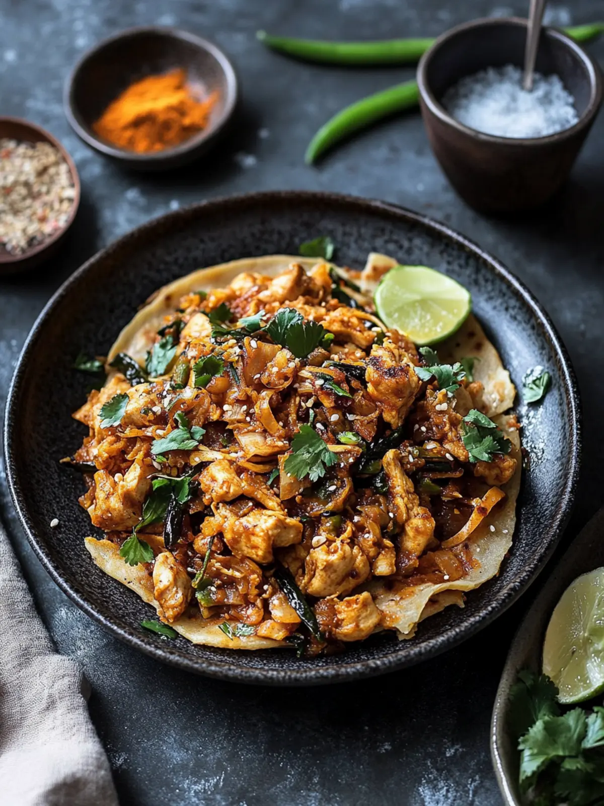 Savory Chicken Kottu Roti Recipe for Comforting Flavor Fun 5 Chicken Kottu Roti