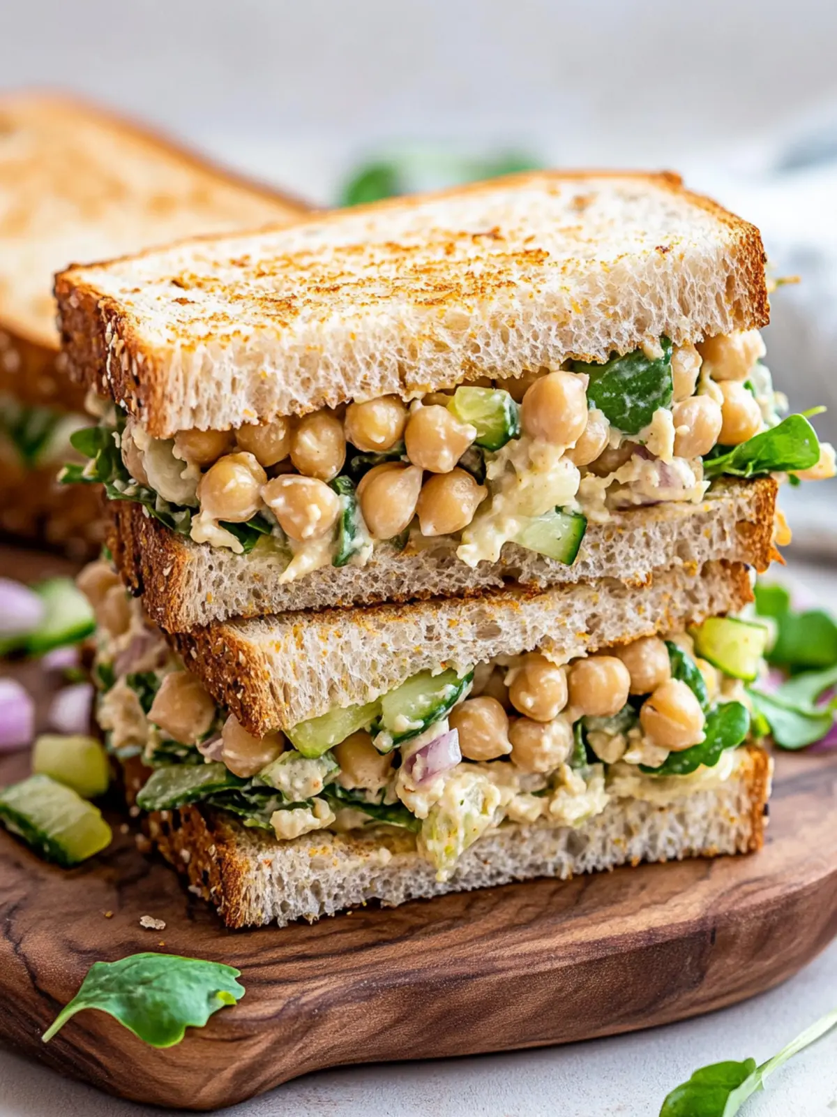 Delicious Chickpea Salad Sandwich: A Tasty Twist on Lunch 4 Chickpea Salad Sandwich