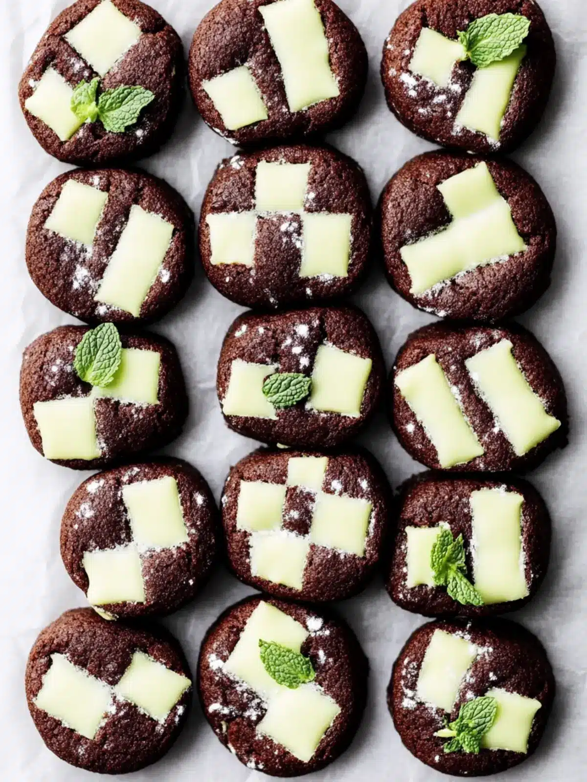 Mint Chocolate Checkerboard Cookies That Wow Every Taste Bud 5 Mint Chocolate Checkerboard Cookies