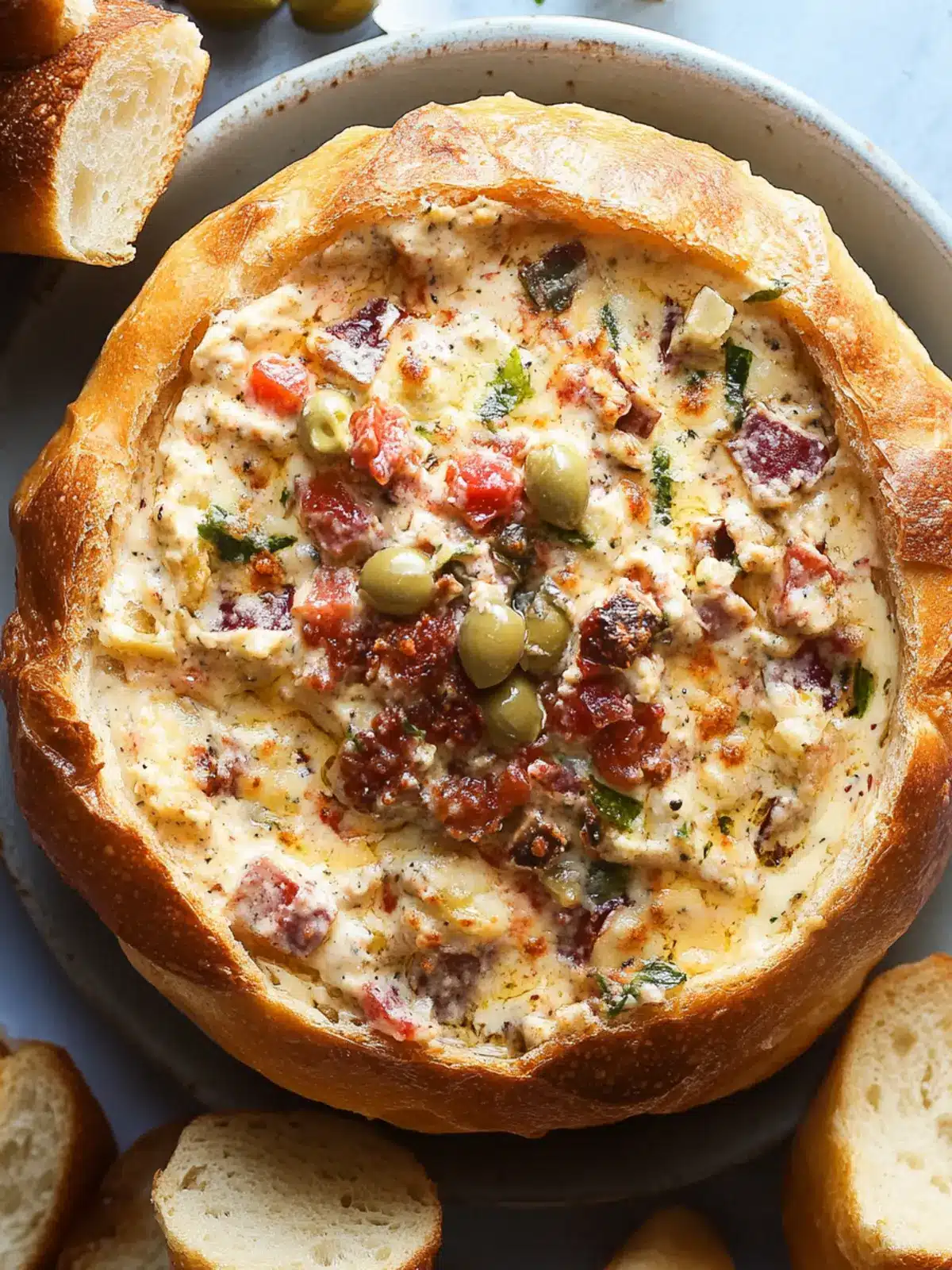 Muffuletta Dip: A Flavor-Packed Game Day Delight 5 Muffuletta Dip