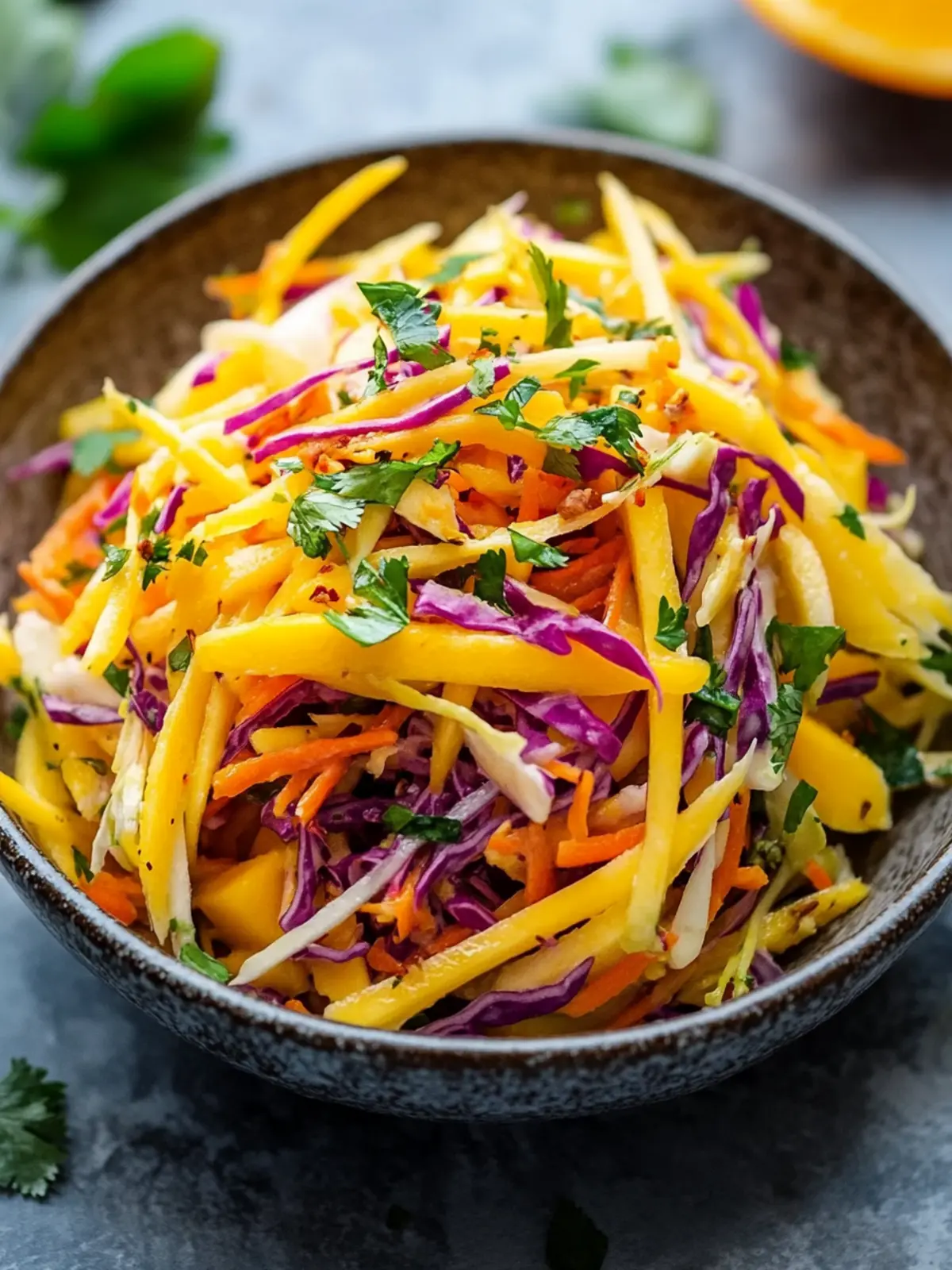 Quick And Easy Mango Slaw for a Refreshing Summer Side 4 Quick And Easy Mango Slaw