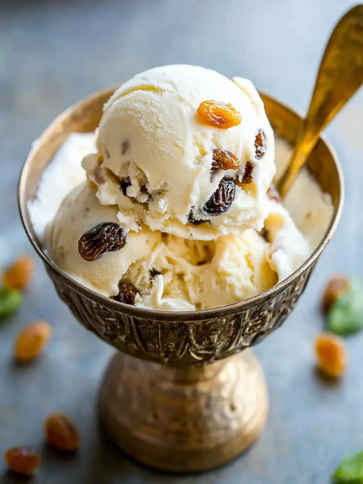 Creamy Rum Raisin Ice Cream That Beats Store-Bought Every Time 4 Rum Raisin Ice Cream