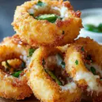Irresistible Jalapeño Popper Stuffed Onion Rings Recipe Everyone Loves 8 Jalapeño Popper Stuffed Onion Rings Recipe