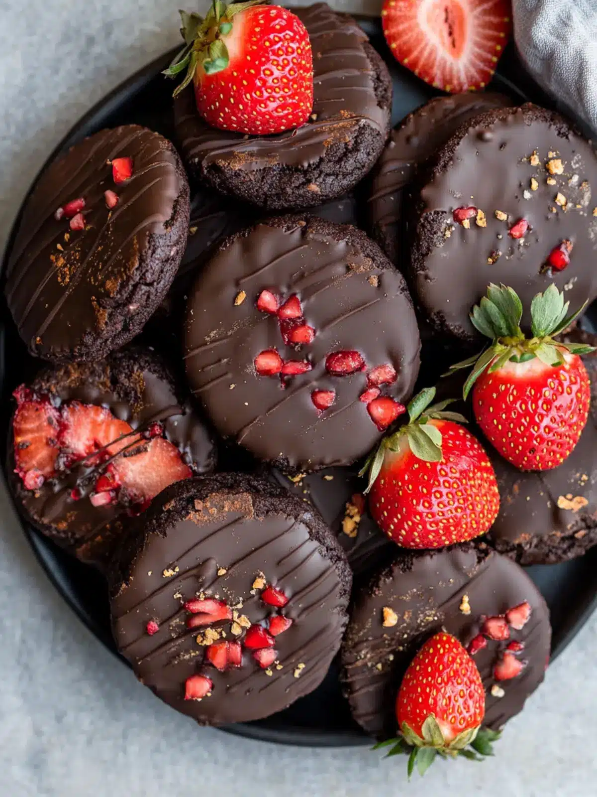 Decadent Chocolate Covered Strawberry Cookies to Savor 4 Chocolate Covered Strawberry Cookies