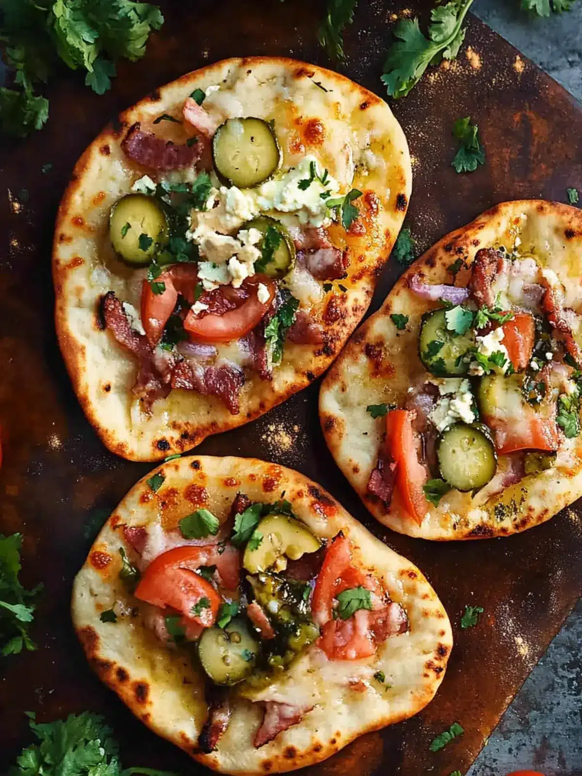 Irresistible Mini Cuban Naan Pizzas That Wow Every Bite 2 Mini Cuban Naan Pizzas