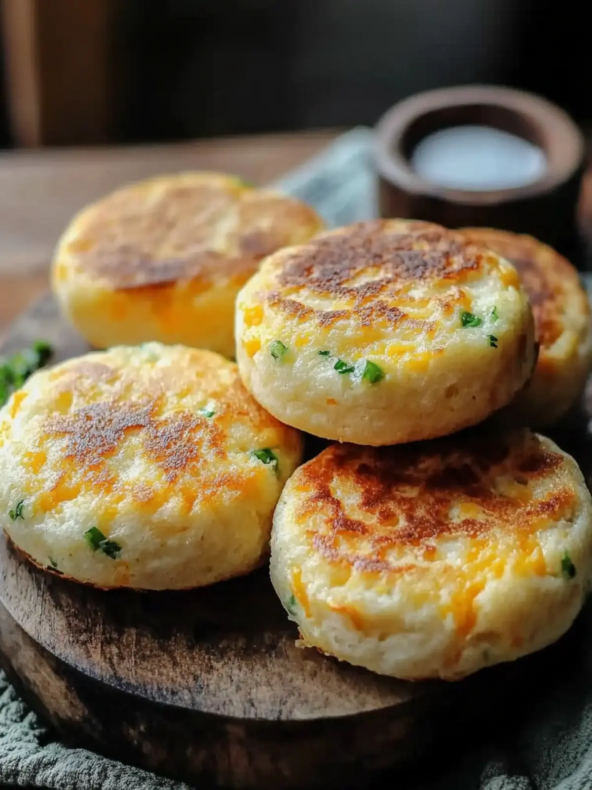 Mouthwatering Cheddar Scallion English Muffins You’ll Adore 5 Cheddar Scallion English Muffins