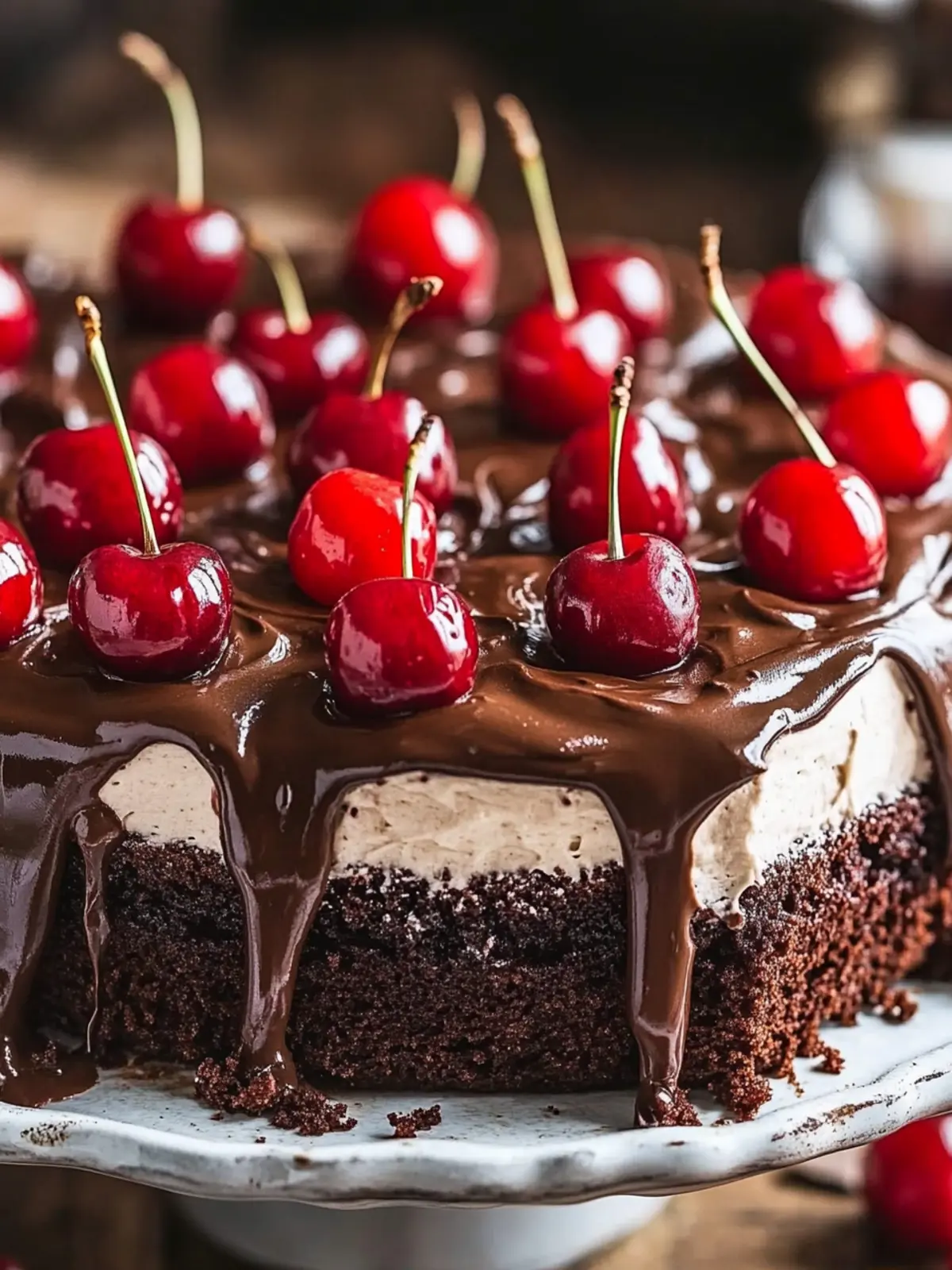 Irresistible Easy Chocolate Cherry Cake for Sweet Moments 5 Easy Chocolate Cherry Cake