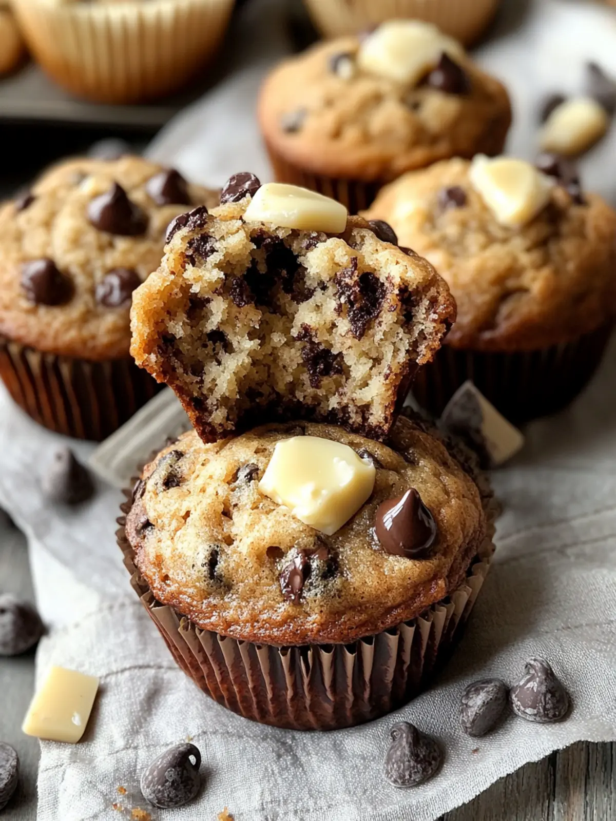 Bakery-Style Brown Butter Chocolate Chip Muffins You’ll Love 3 Bakery-Style Brown Butter Chocolate Chip Muffins