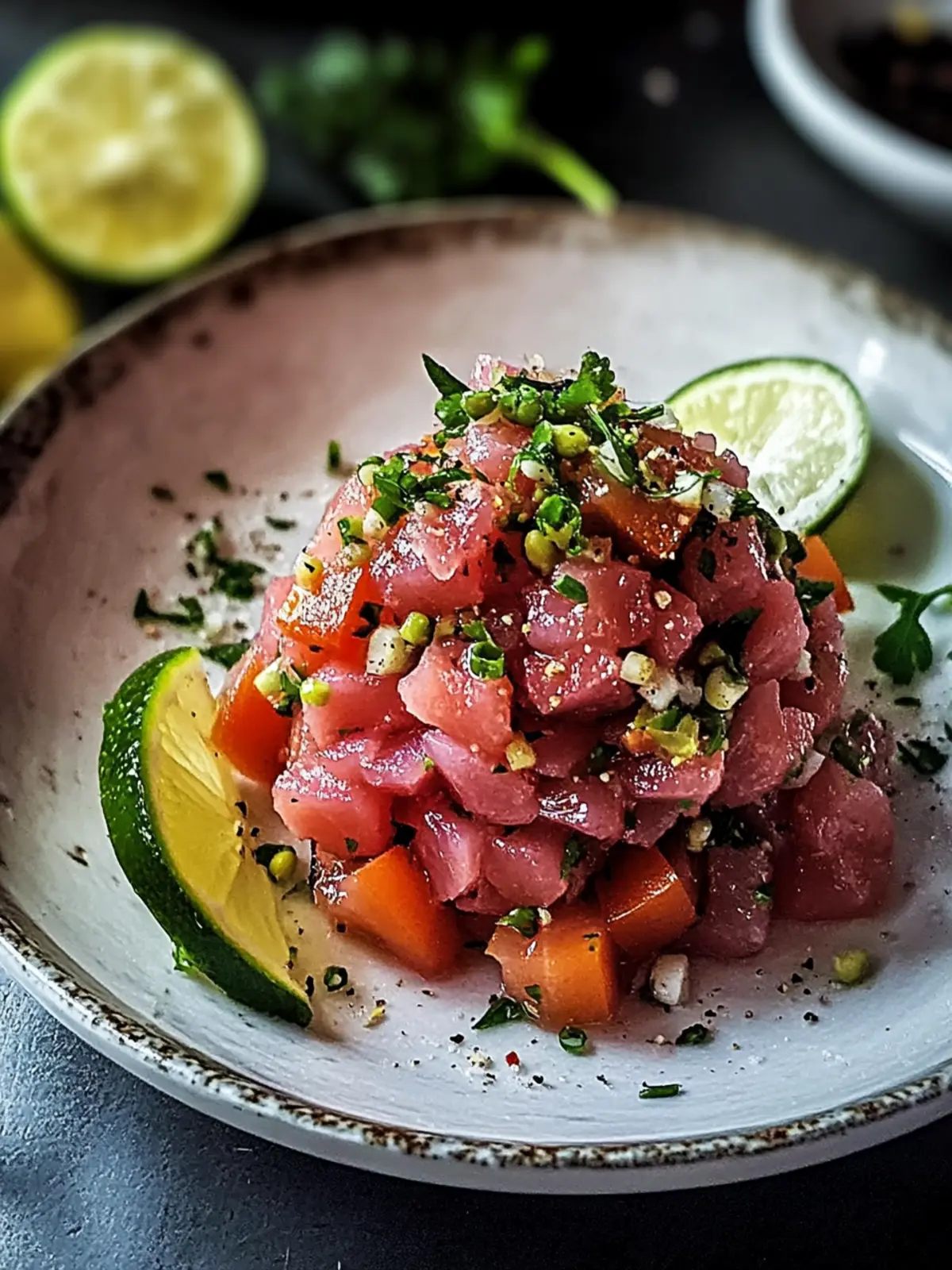 Savor Fresh Tuna Tartare: A No-Cook Delight for Your Table 3 Tuna Tartare