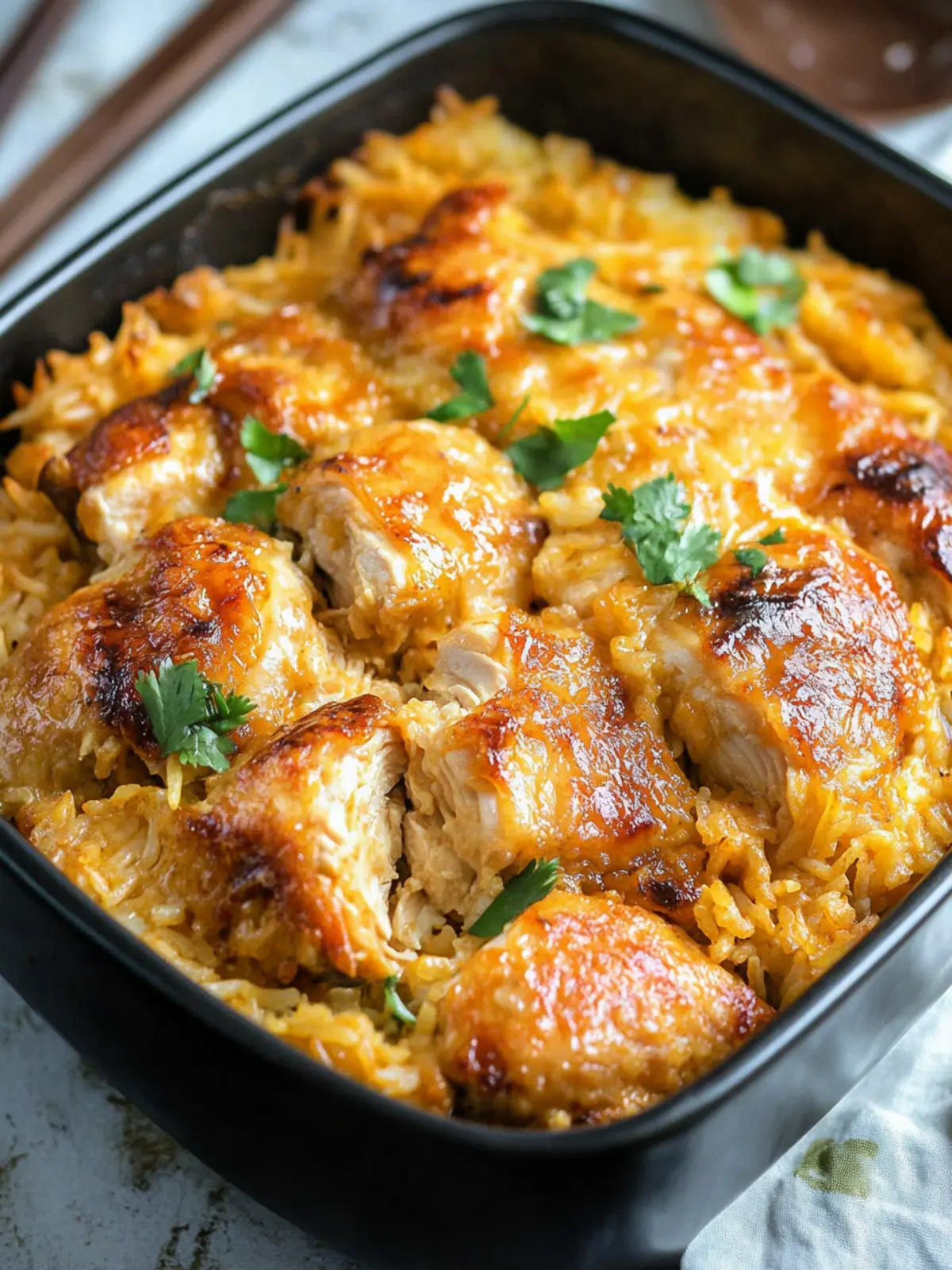 Macau-Style Baked Portuguese Chicken Rice: A Flavor Adventure 2 Macau-Style Baked Portuguese Chicken Rice