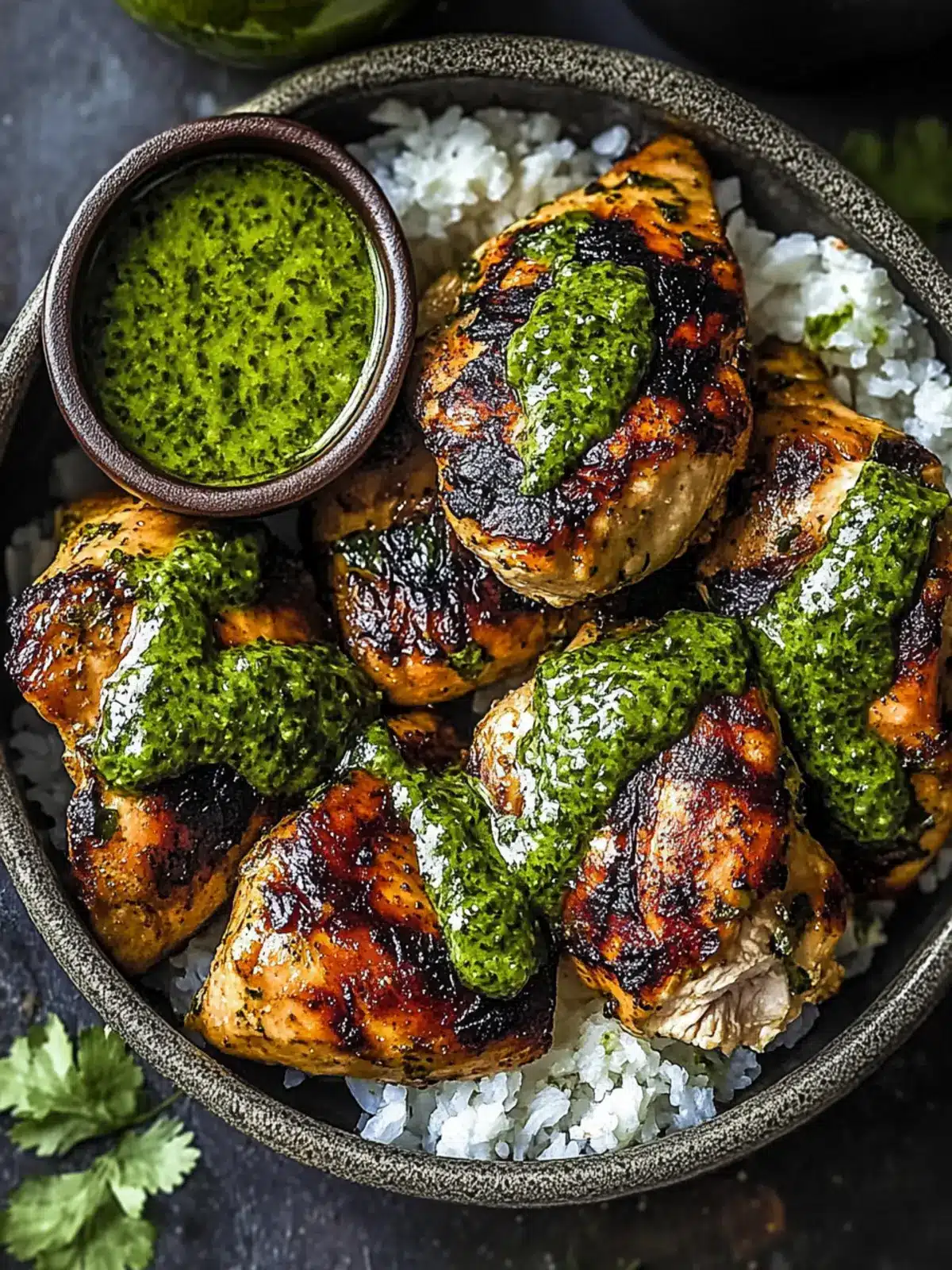 Delicious Chicken with Green Sauce for Unforgettable Flavor 4 Chicken with Green Sauce for Delicious Flavor