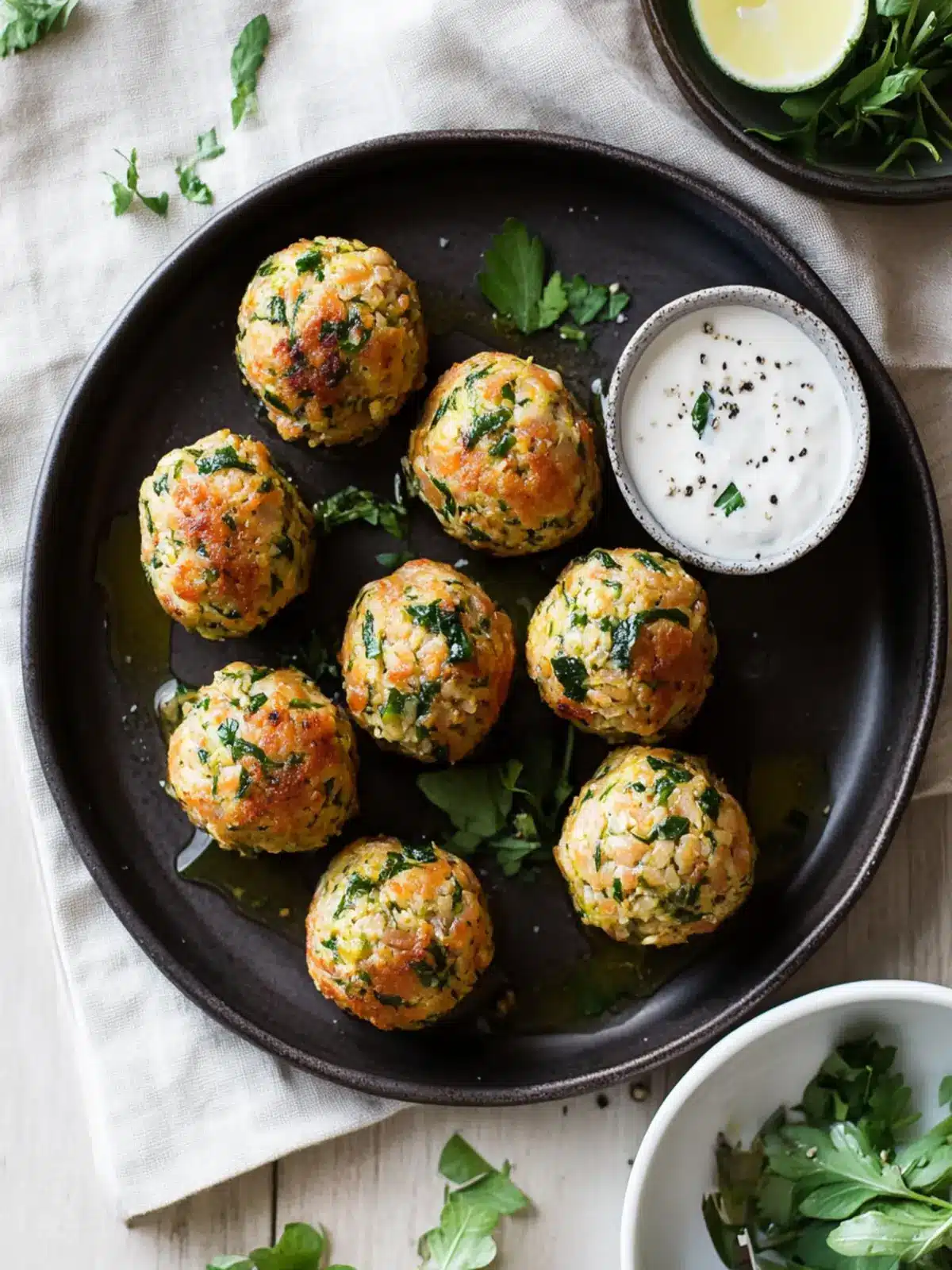 Delicious Baked Tuna Meatballs for a Healthy Dinner Boost 3 Baked Tuna Meatballs