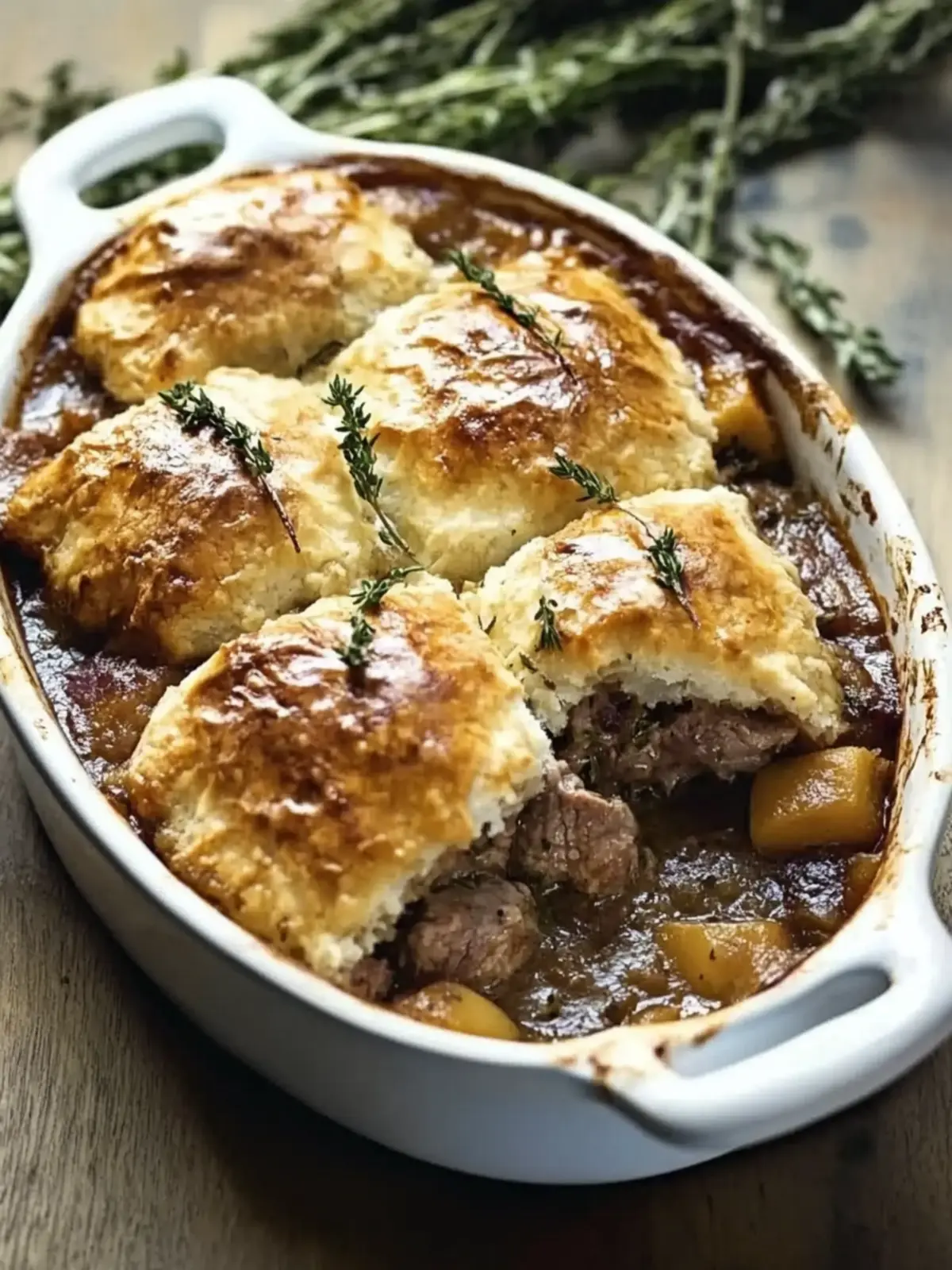 Herby Lamb Cobbler: Comfort Food Your Family Will Crave 4 Herby lamb cobbler