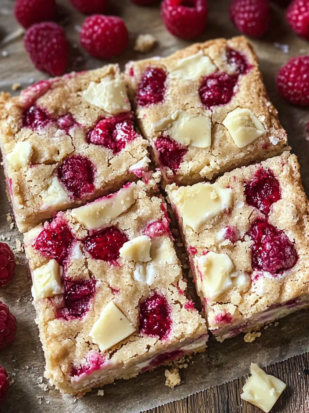 Raspberry White Chocolate Blondies You’ll Crave Daily 3 Raspberry White Chocolate Blondies