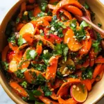 Zesty Carrot Salad with Citrus Miso-Ginger Dressing Delight 7 Carrot Salad with Citrus Miso-Ginger Dressing