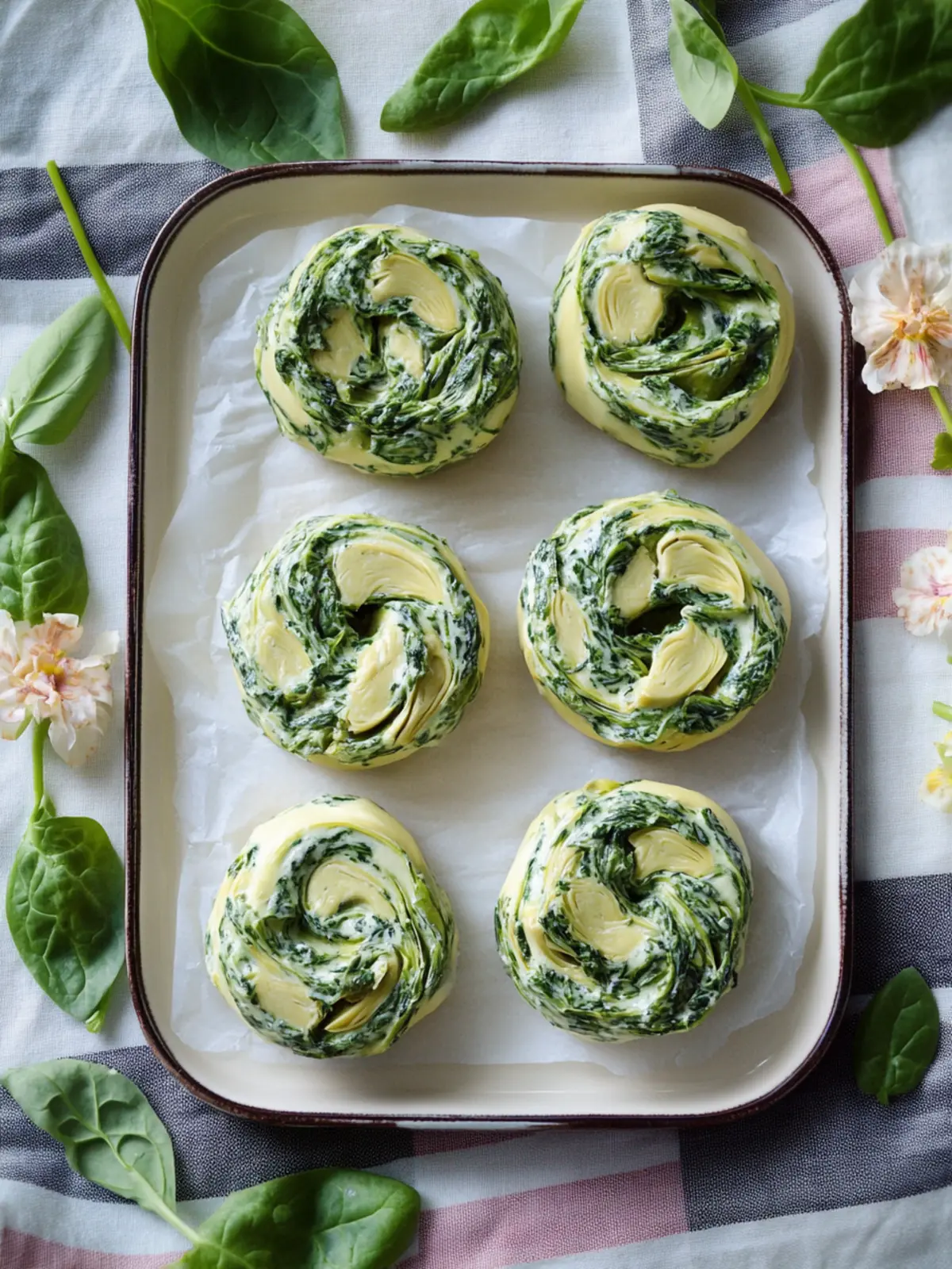Savory Spinach Artichoke Swirls Perfect for Any Gathering 5 Spinach Artichoke Swirls
