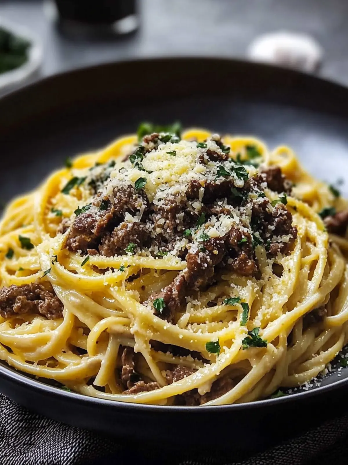 Creamy Parmesan Beef Linguine with Garlic Butter Bliss 5 Creamy Parmesan Beef Linguine with Garlic Butter Sauce