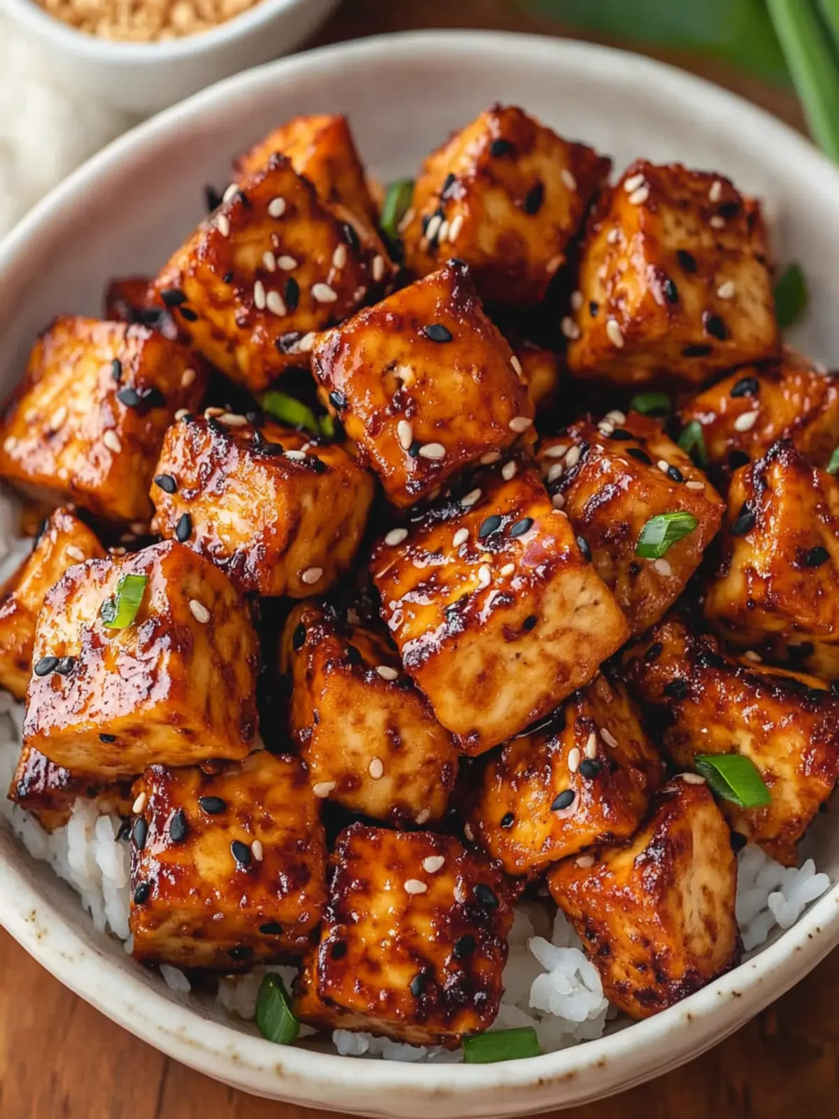 Air Fried Miso Sesame Tofu: Crispy, Flavor-Packed Delight 4 Air Fried Miso Sesame Tofu