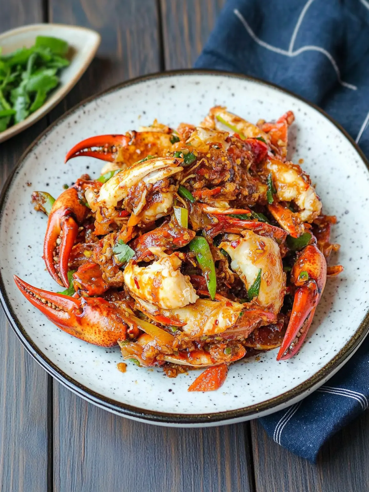 Savor Thai Stir-Fried Chilli Crab in Just 5 Minutes! 2 Thai Stir-Fried Chilli Crab