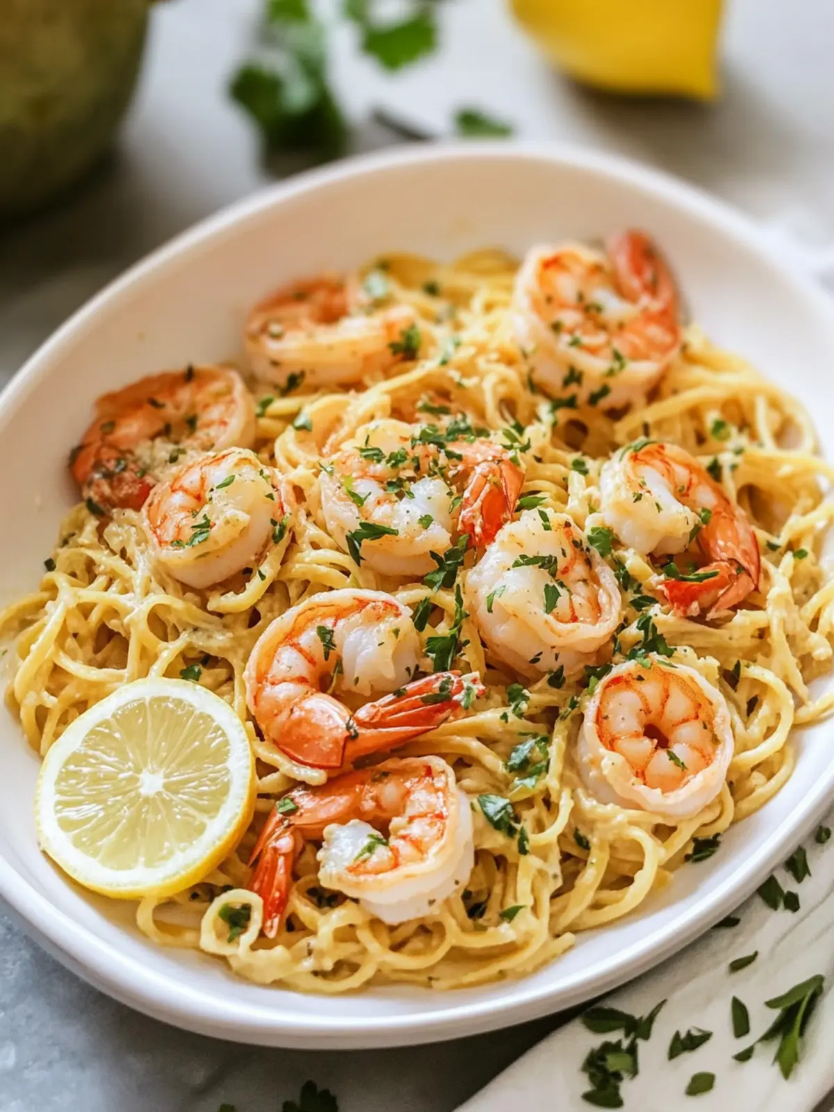 Indulge in Creamy Shrimp Scampi for a Cozy Night In 4 Creamy Shrimp Scampi