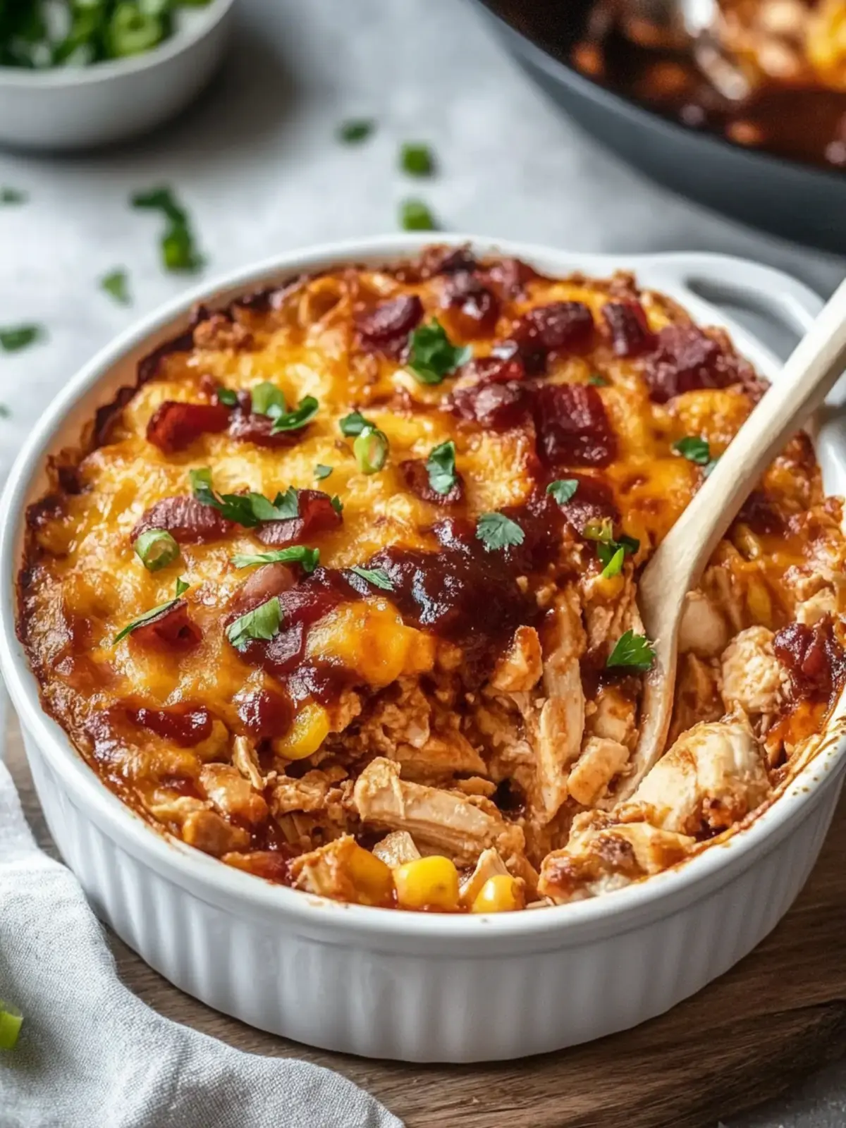 Keto BBQ Chicken Casserole: Comfort Food Made Guilt-Free 5 Keto BBQ Chicken Casserole
