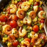 Savory Shrimp & Tomato Succotash Skillet for Easy Weeknight Meals 10 Shrimp & Tomato Succotash Skillet