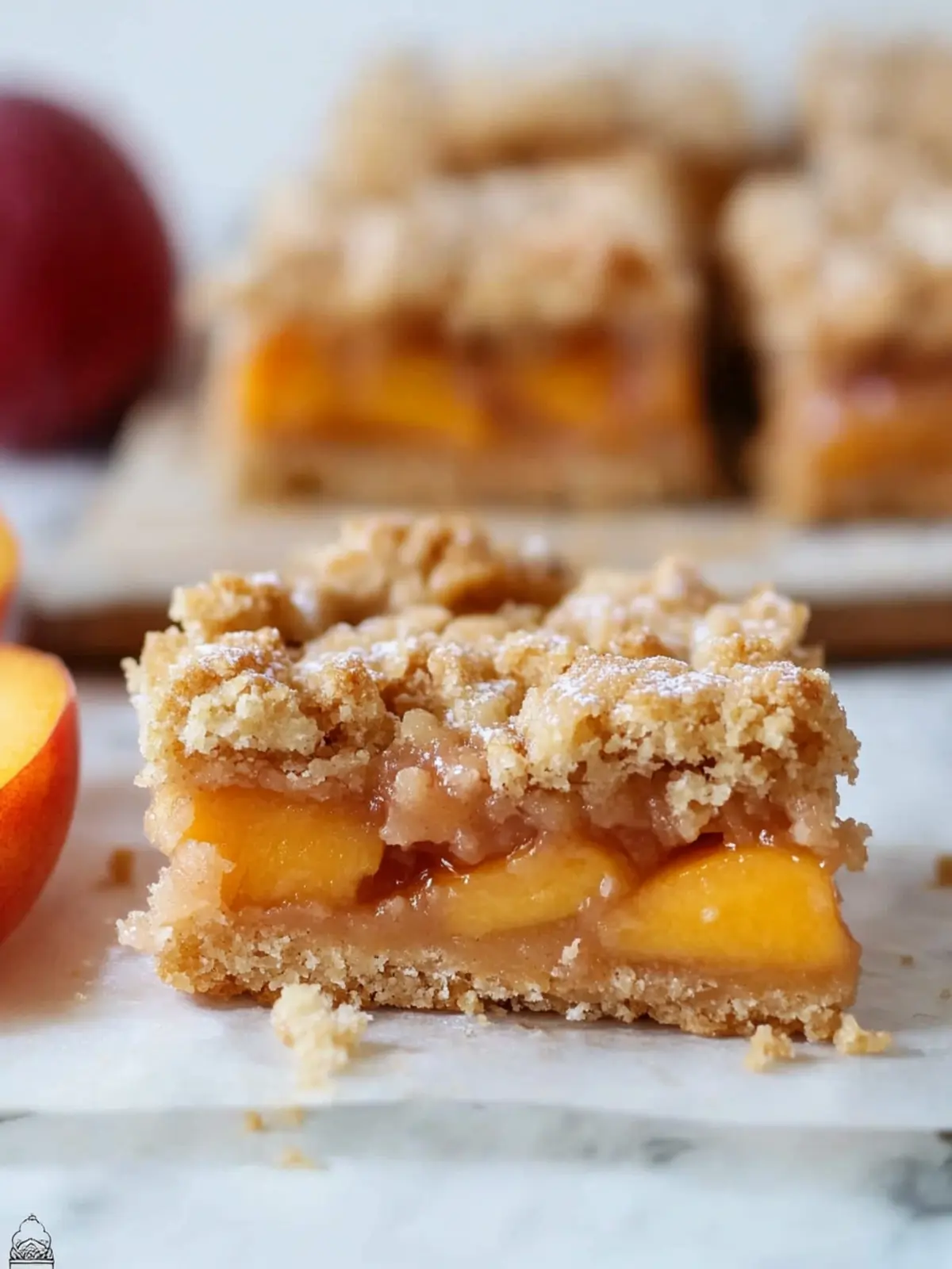 Irresistible Peach Crumb Bars for a Summer Treat Delight 4 Peach Crumb Bars