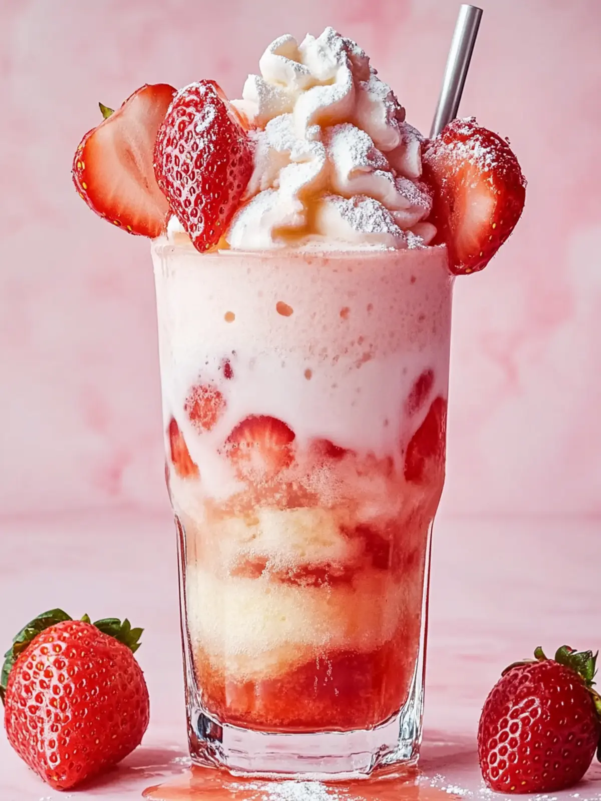 Strawberry Shortcake Dirty Soda: Your Summer Sip Sensation 5 Strawberry Shortcake Dirty Soda