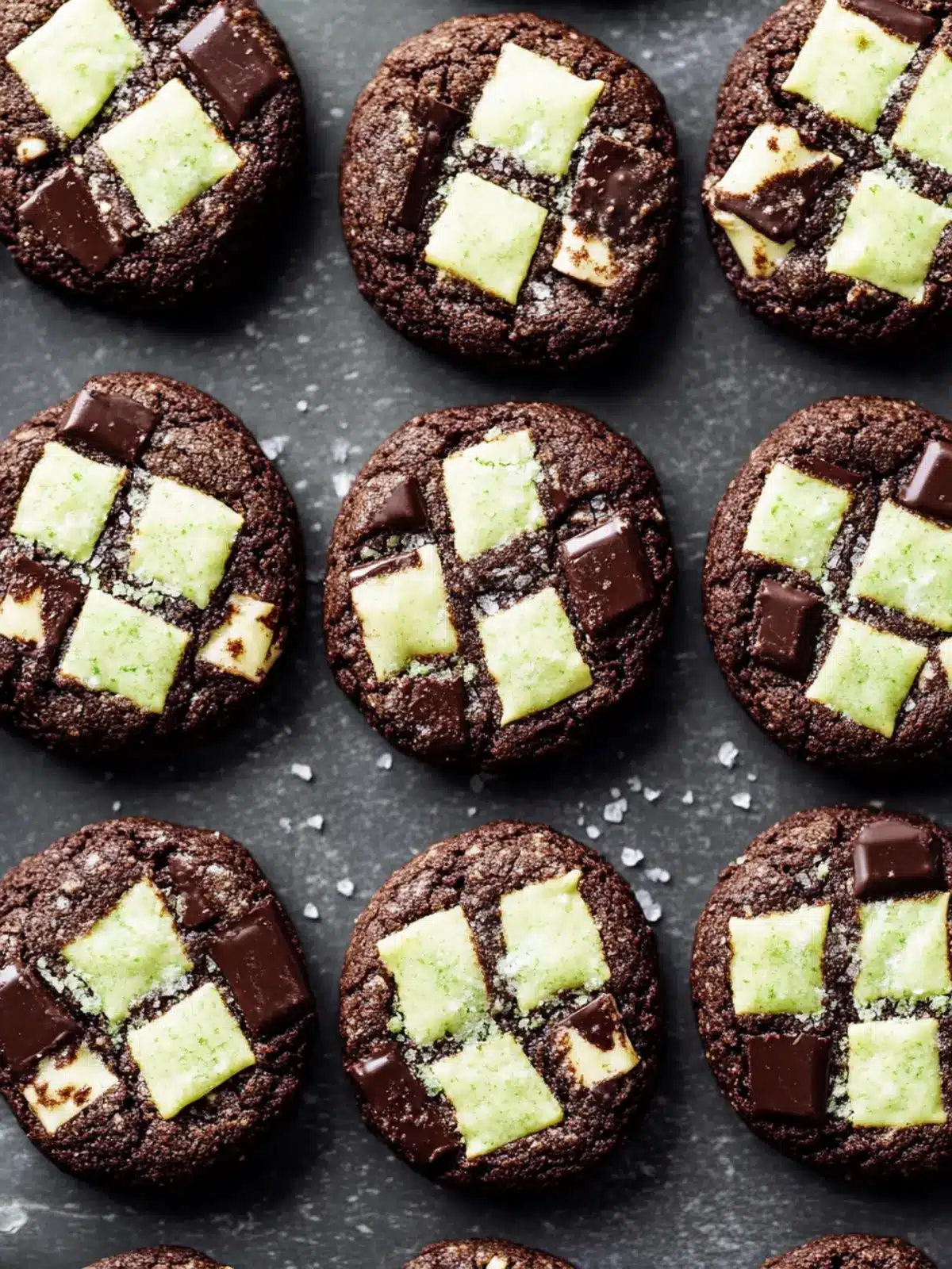 Mint Chocolate Checkerboard Cookies That Wow Every Taste Bud 4 Mint Chocolate Checkerboard Cookies
