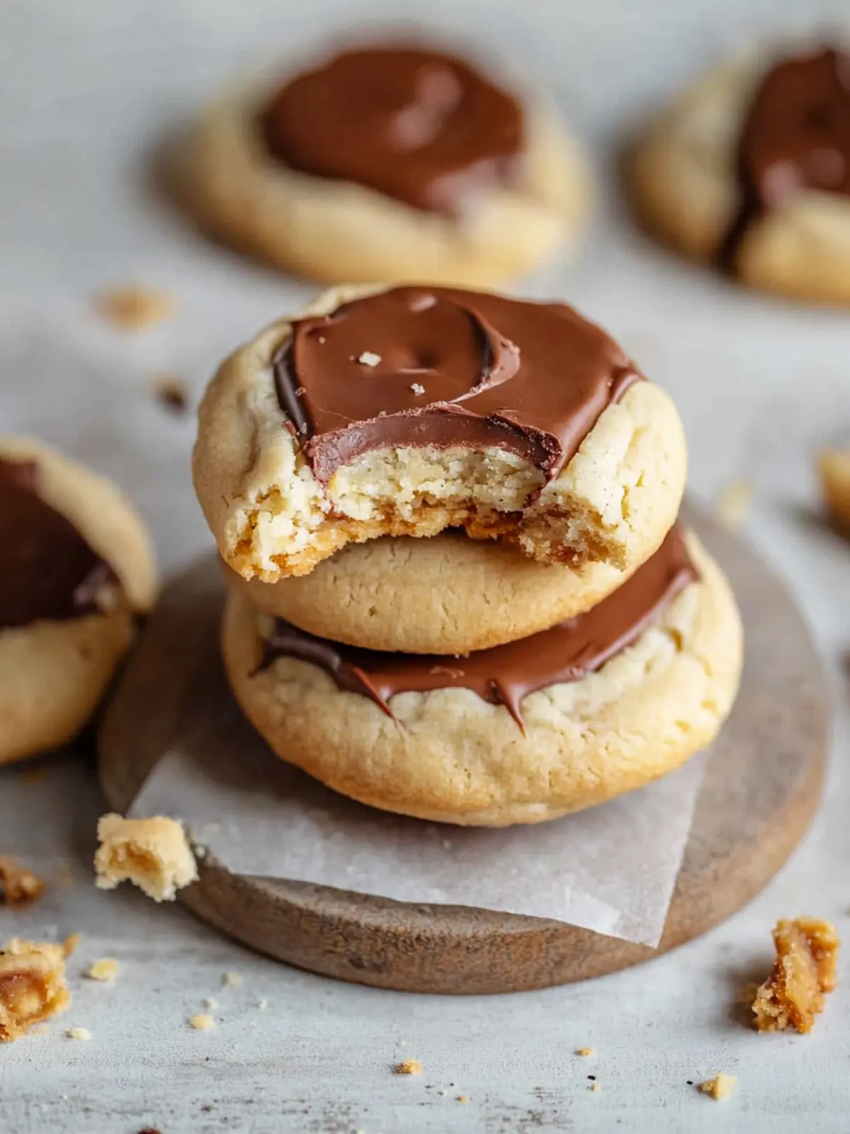 Chilled CRUMBL Twix Cookies Copycat for a Sweet Treat Indulgence 3 Chilled CRUMBL Twix Cookies Copycat
