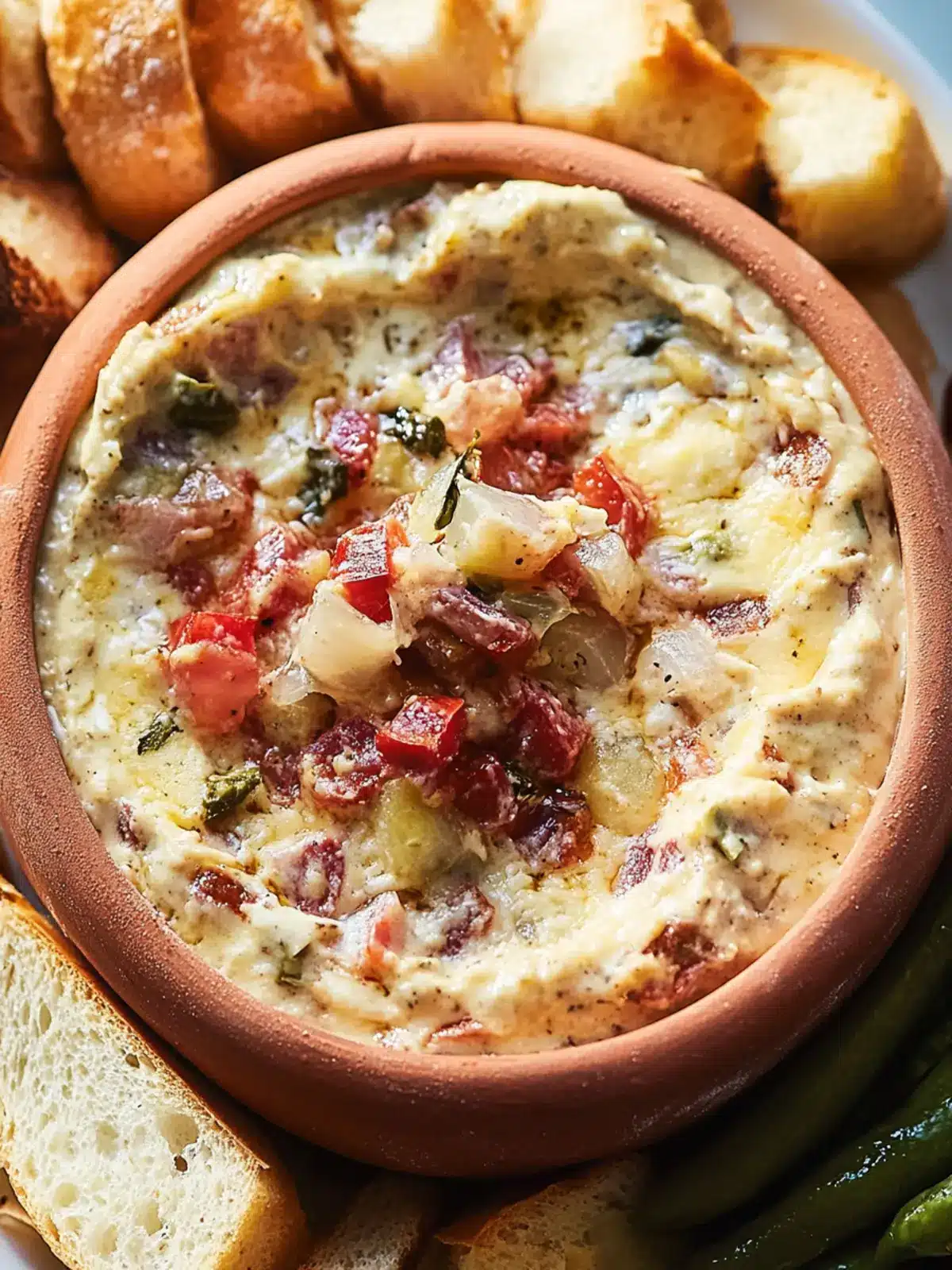Muffuletta Dip: A Flavor-Packed Game Day Delight 2 Muffuletta Dip