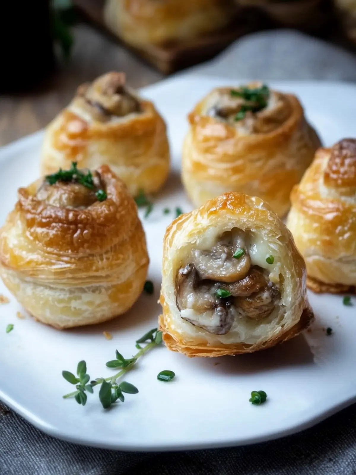 Delicious Mushroom Cheese Puffs: Your New Favorite Snack 3 Mushroom Cheese Puffs
