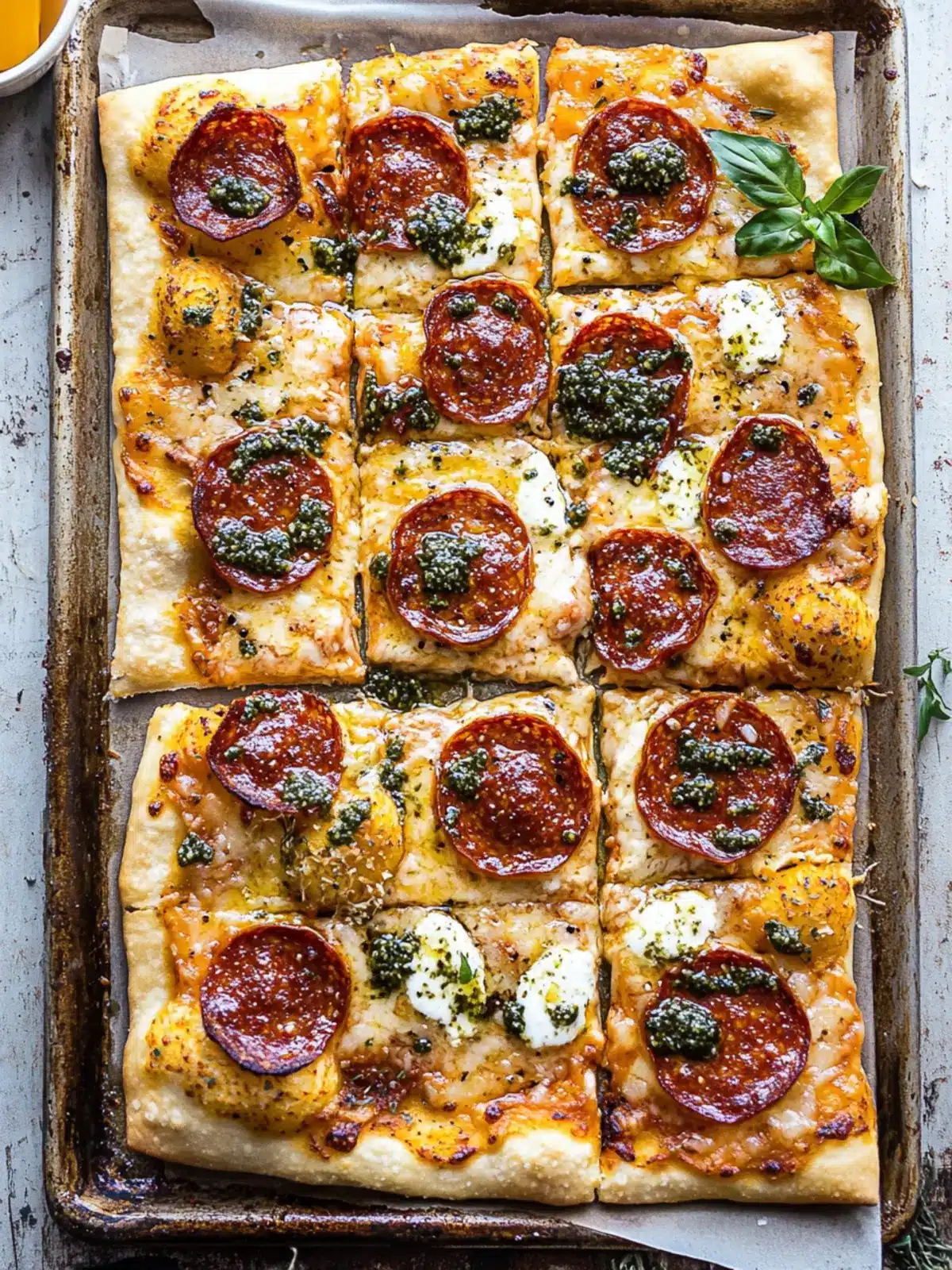 Sheet Pan Alla Vodka Pizza: Easy Comfort Food Delight 4 Sheet Pan Alla Vodka Pizza