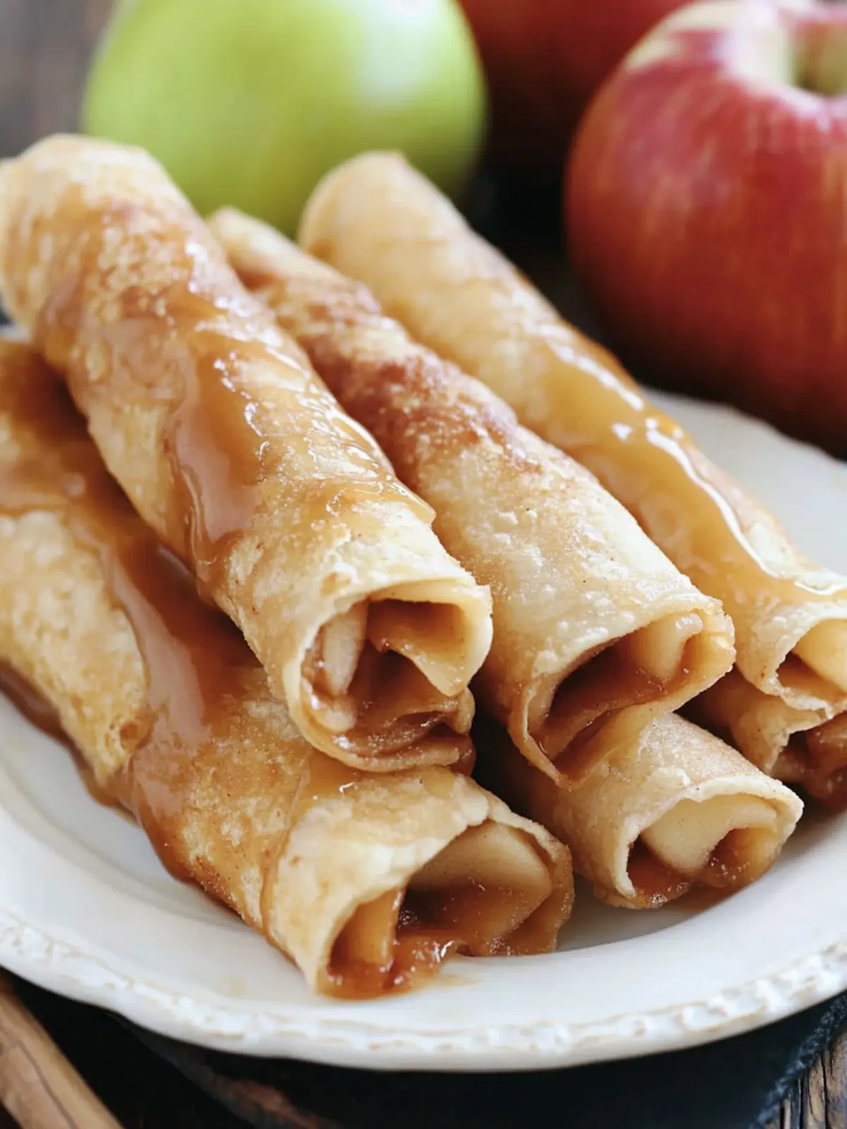 Delicious Caramel Apple Taquitos for a Cozy Dessert Night 3 Caramel Apple Taquitos